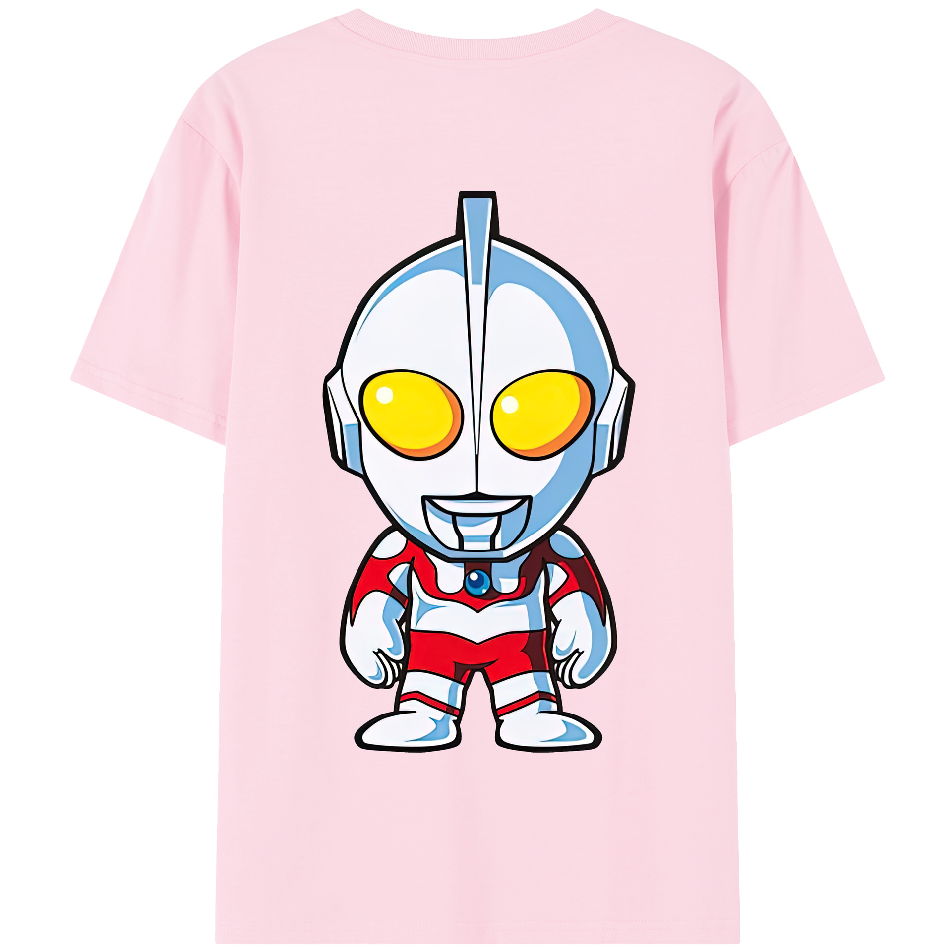（画像用） ウルトラマン Ultraman 綿100％半袖Tシャツ（背面プリント）