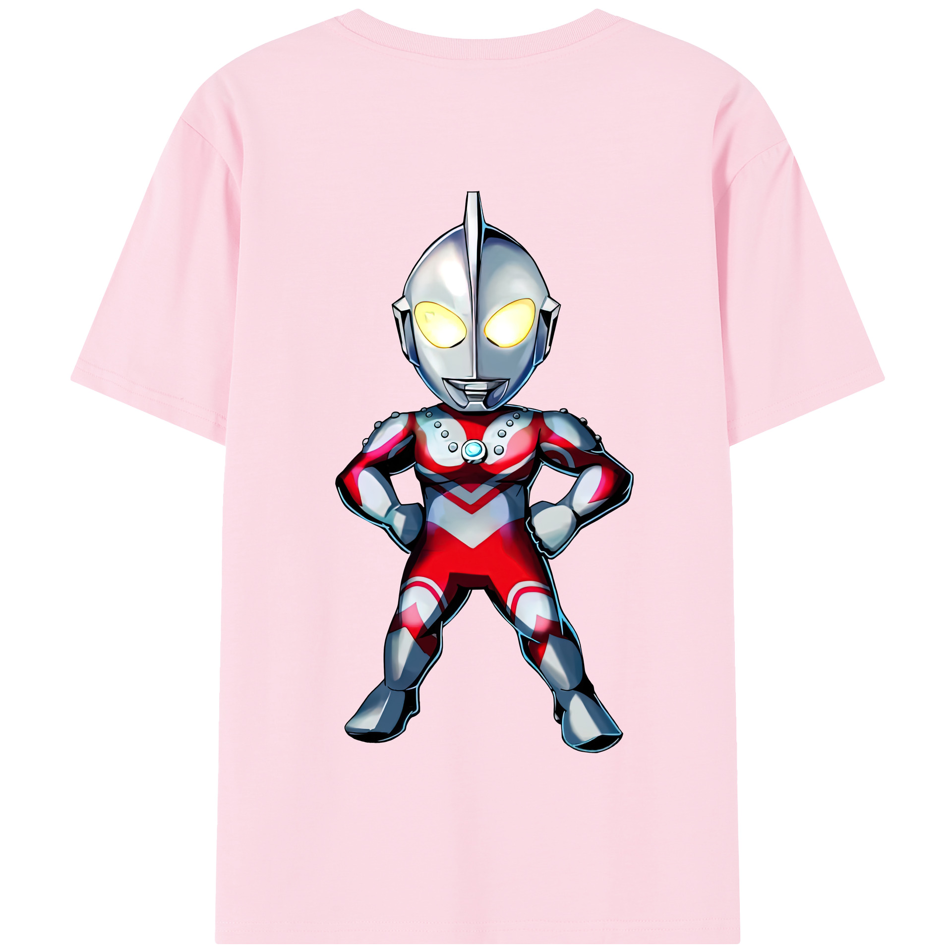 （画像用） ウルトラマン Ultraman 綿100％半袖Tシャツ（背面プリント）