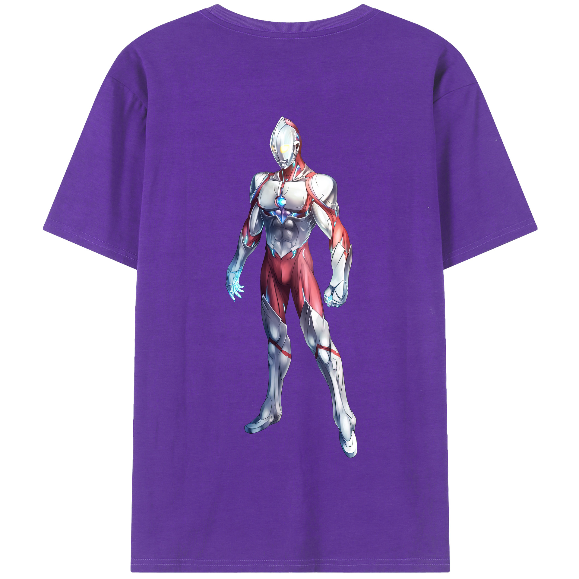 （画像用） ウルトラマン Ultraman 綿100％半袖Tシャツ（背面プリント）