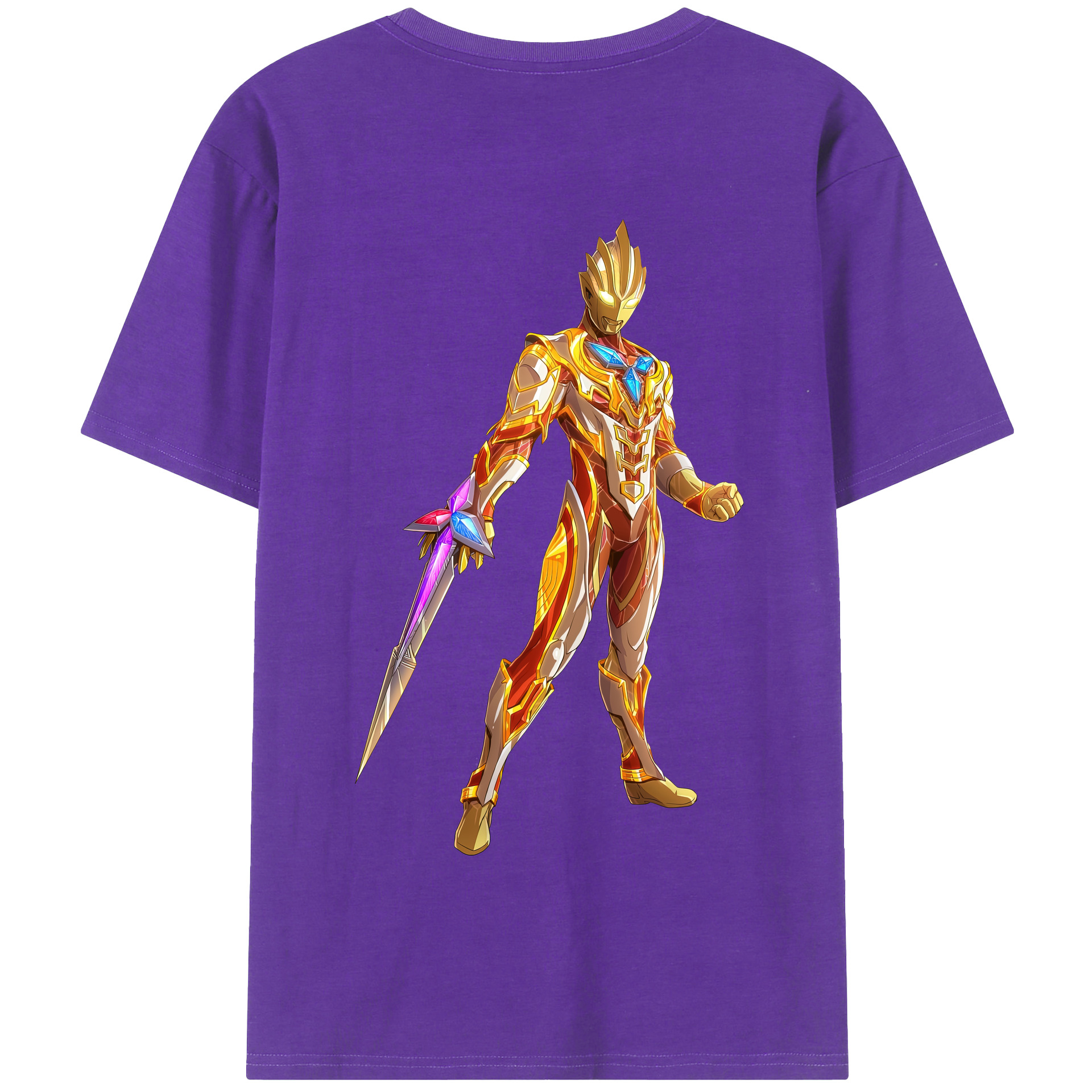 （画像用） ウルトラマン Ultraman 綿100％半袖Tシャツ（背面プリント）