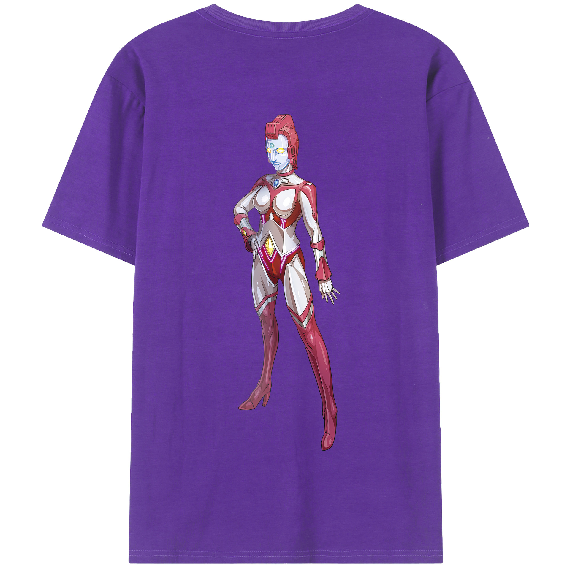 （画像用） ウルトラマン Ultraman 綿100％半袖Tシャツ（背面プリント）