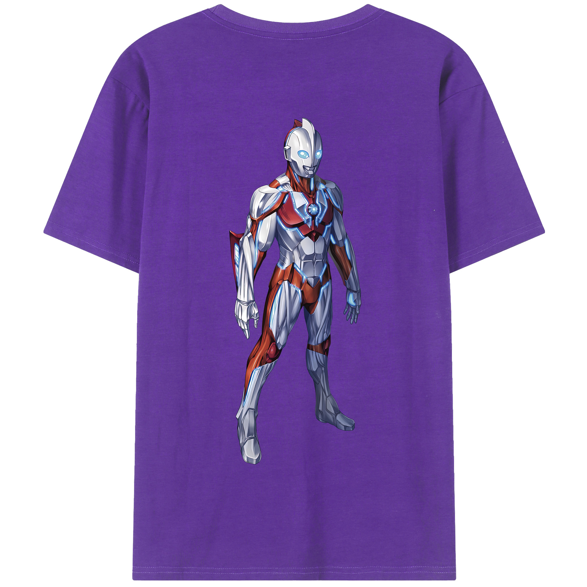 （画像用） ウルトラマン Ultraman 綿100％半袖Tシャツ（背面プリント）
