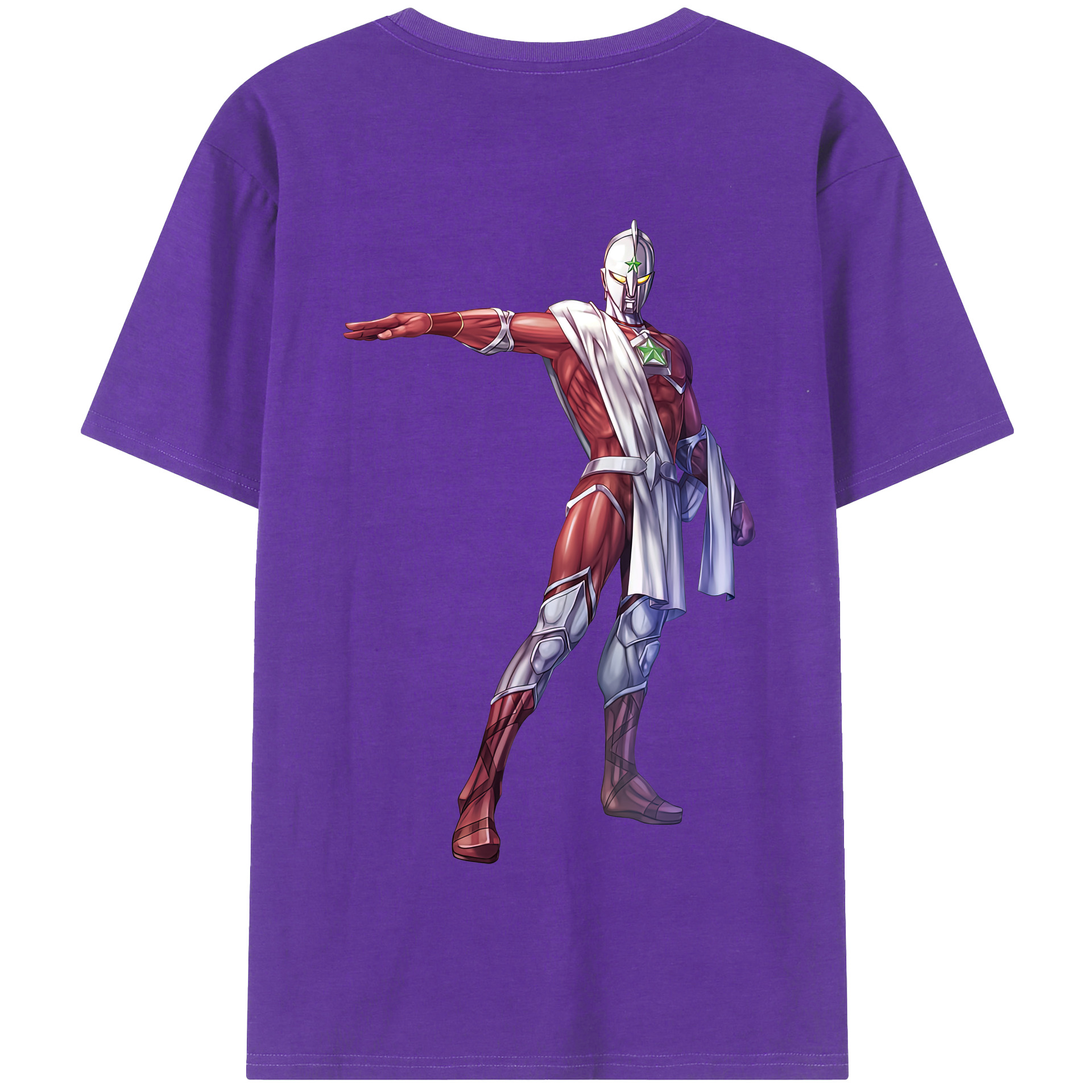 （画像用） ウルトラマン Ultraman 綿100％半袖Tシャツ（背面プリント）