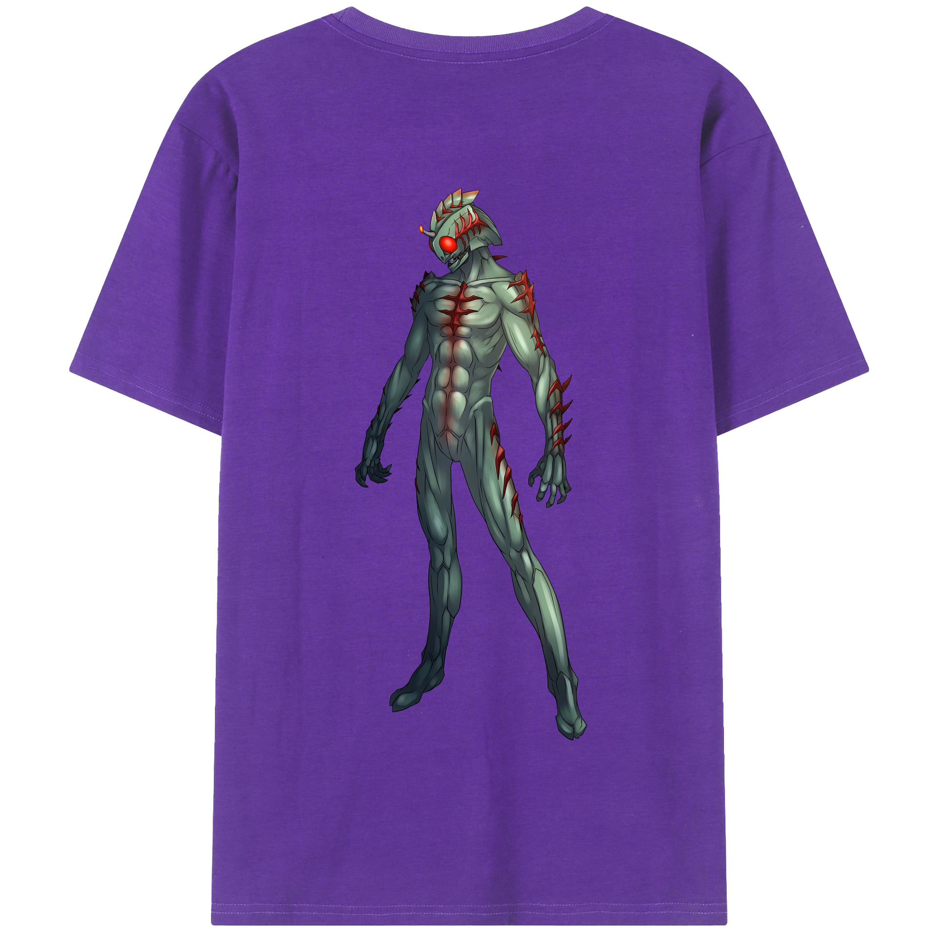 （画像用） ウルトラマン Ultraman 綿100％半袖Tシャツ（背面プリント）