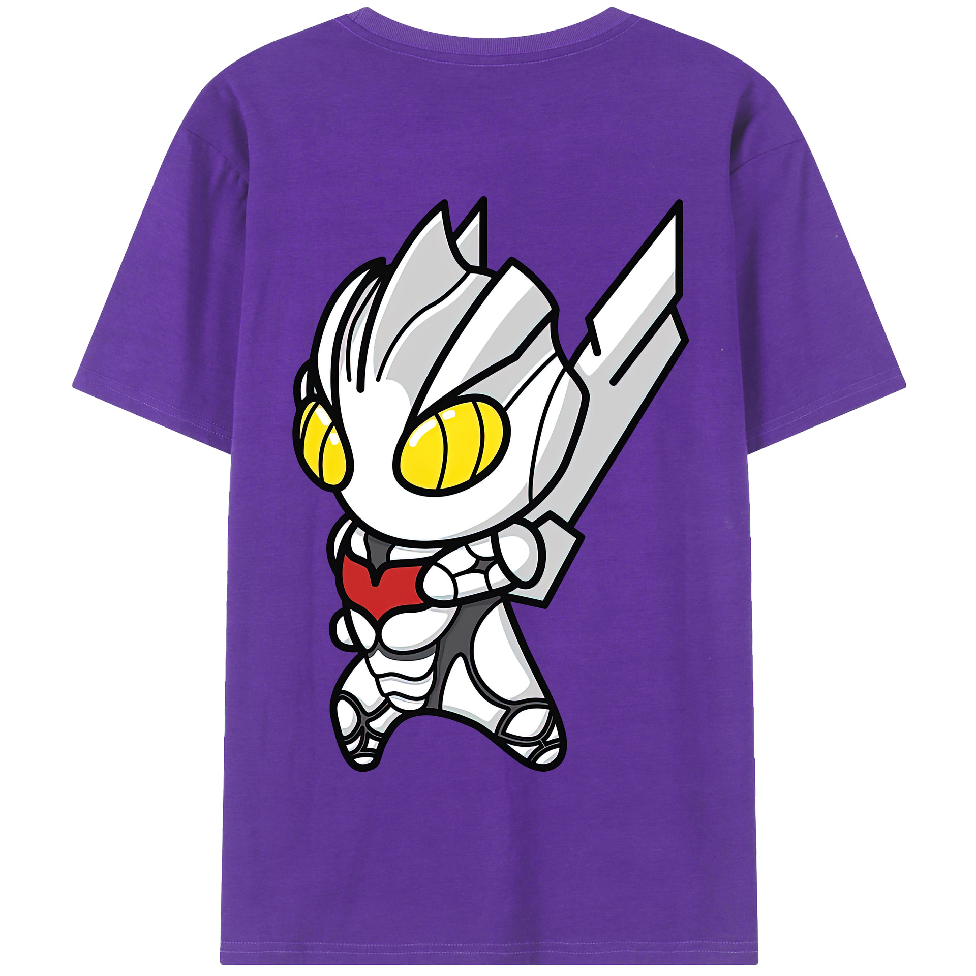 （画像用） ウルトラマン Ultraman 綿100％半袖Tシャツ（背面プリント）
