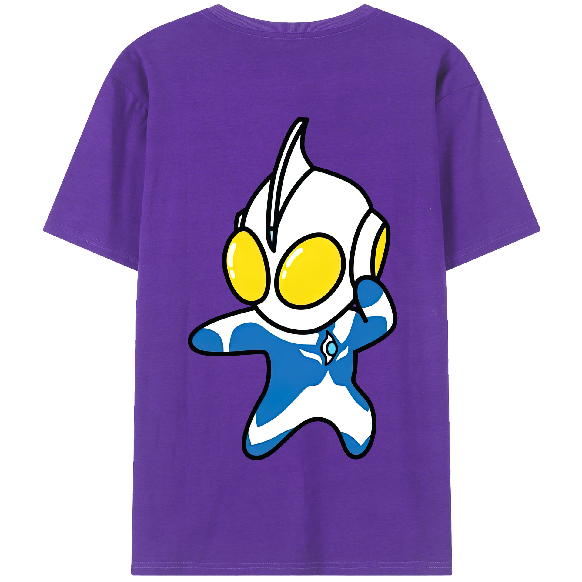 （画像用） ウルトラマン Ultraman 綿100％半袖Tシャツ（背面プリント）