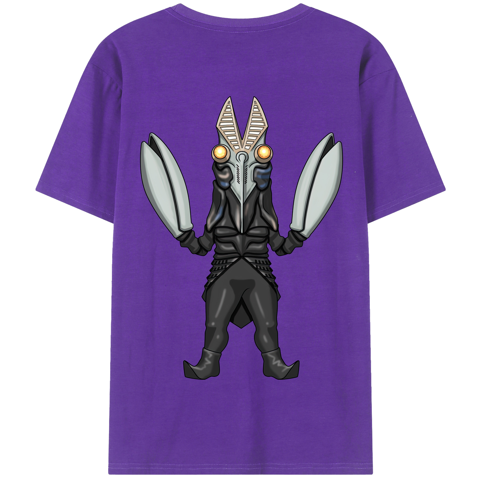 （画像用） ウルトラマン Ultraman 綿100％半袖Tシャツ（背面プリント）