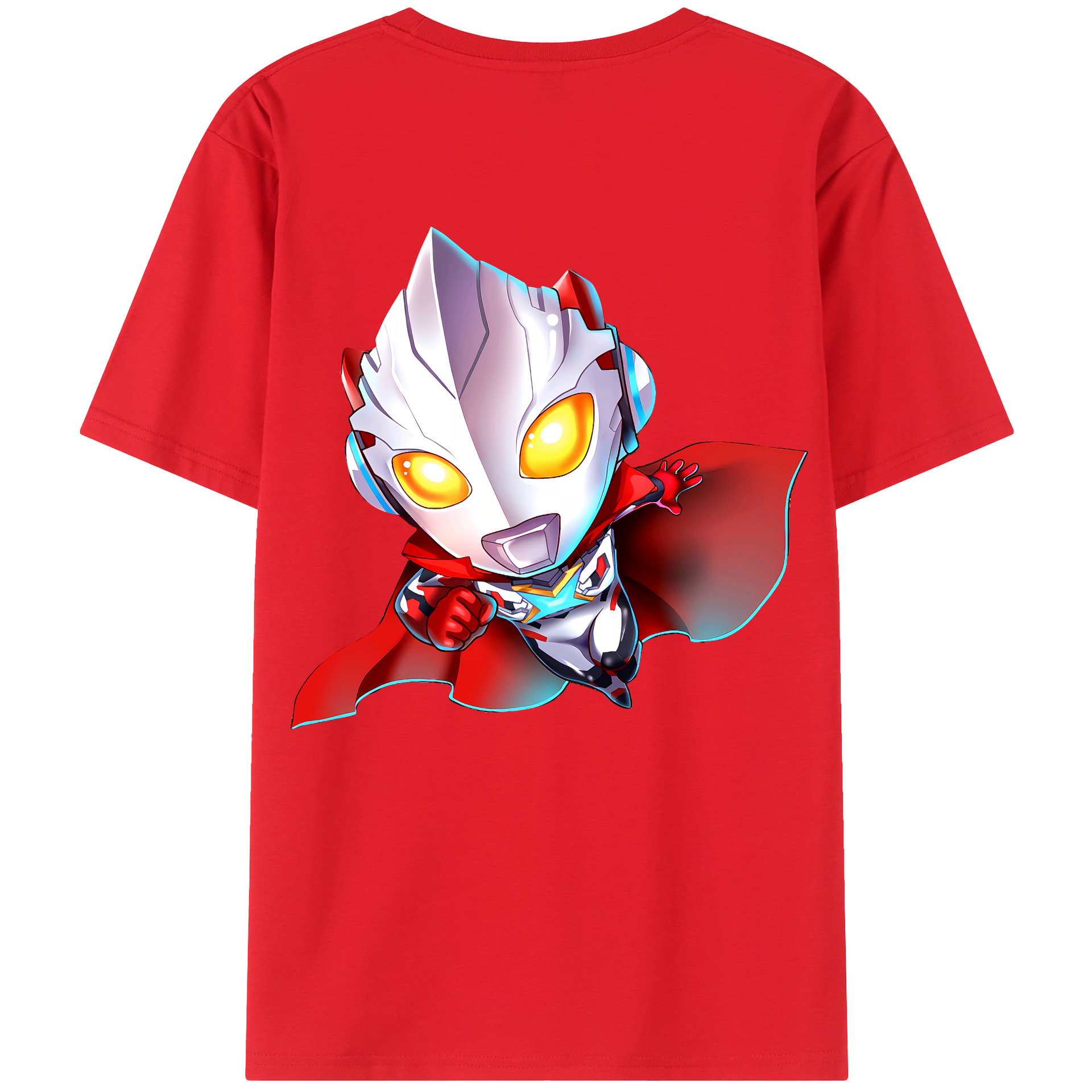 （画像用） ウルトラマン Ultraman 綿100％半袖Tシャツ（背面プリント）