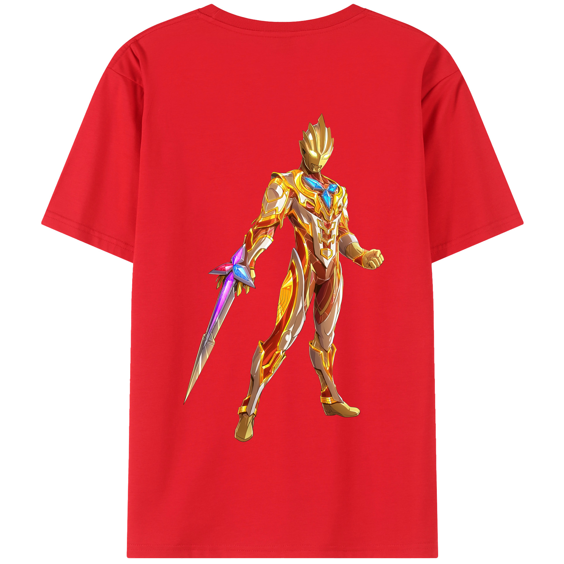 （画像用） ウルトラマン Ultraman 綿100％半袖Tシャツ（背面プリント）
