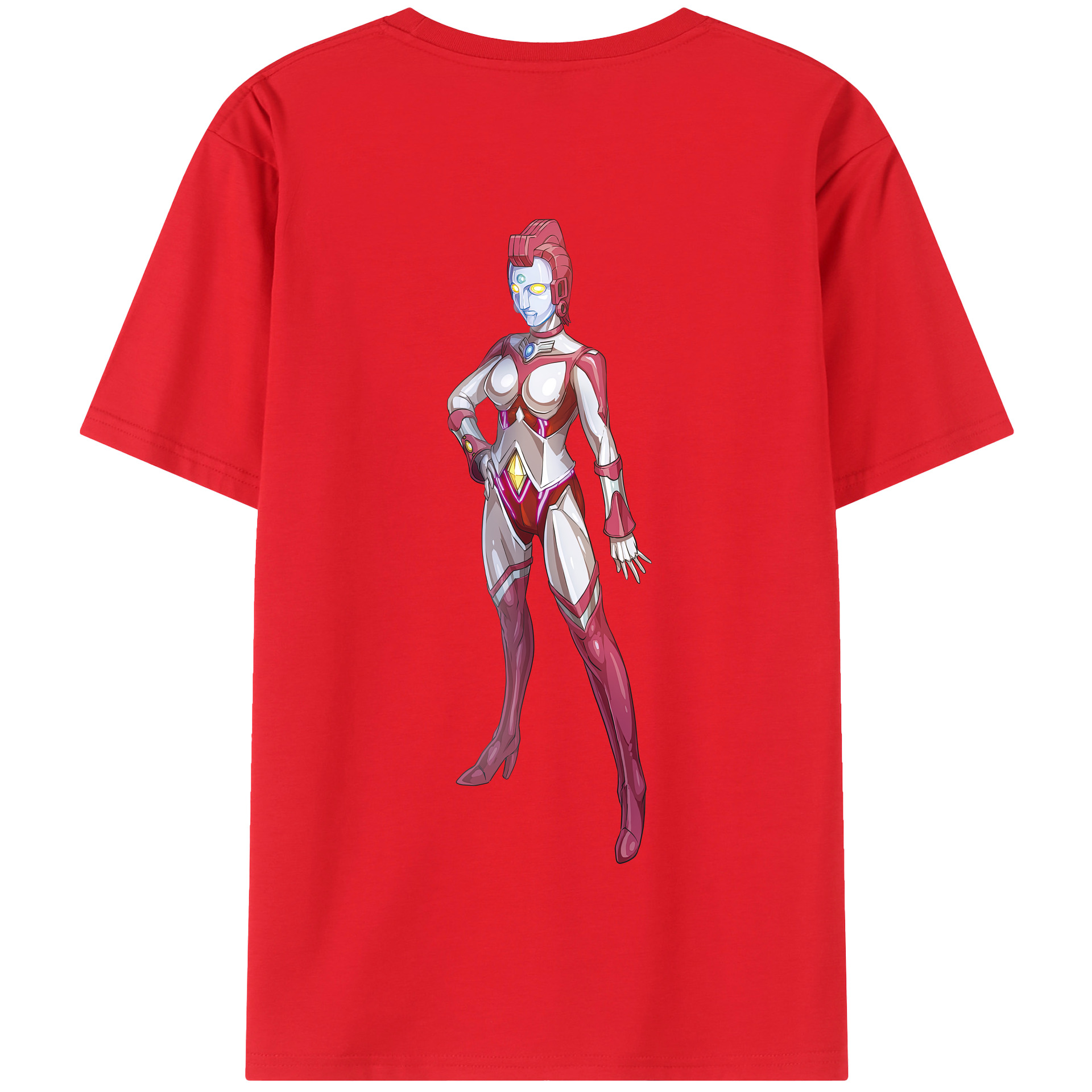 （画像用） ウルトラマン Ultraman 綿100％半袖Tシャツ（背面プリント）