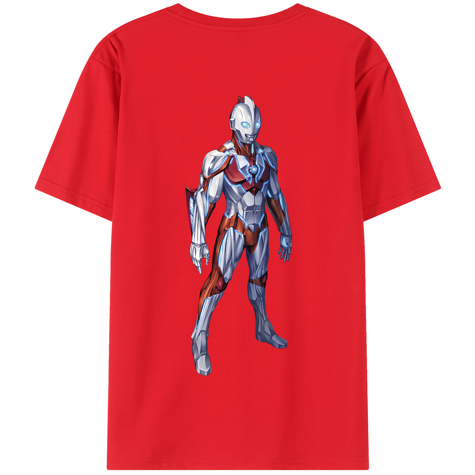 （画像用） ウルトラマン Ultraman 綿100％半袖Tシャツ（背面プリント）