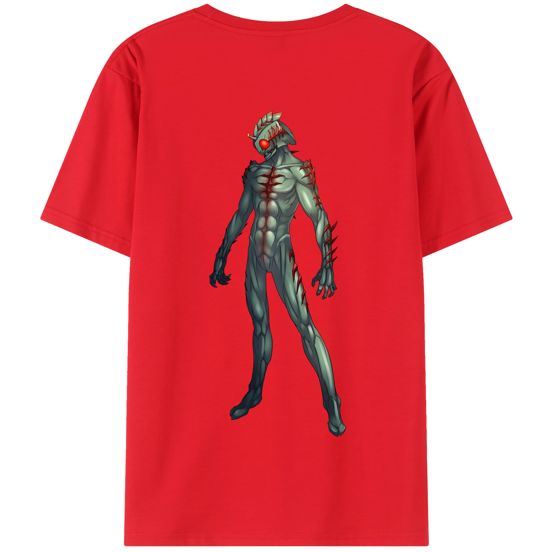 （画像用） ウルトラマン Ultraman 綿100％半袖Tシャツ（背面プリント）