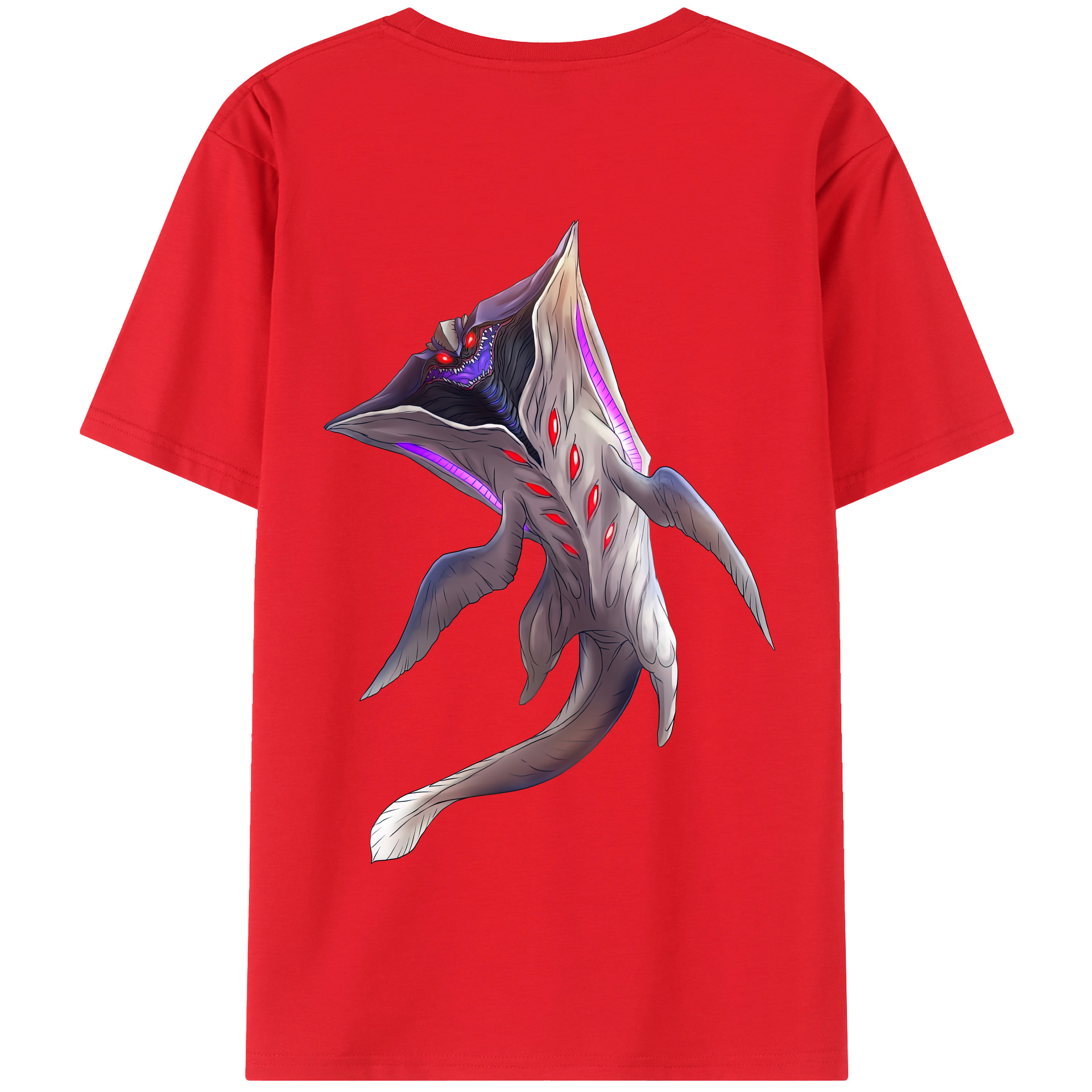 （画像用） ウルトラマン Ultraman 綿100％半袖Tシャツ（背面プリント）