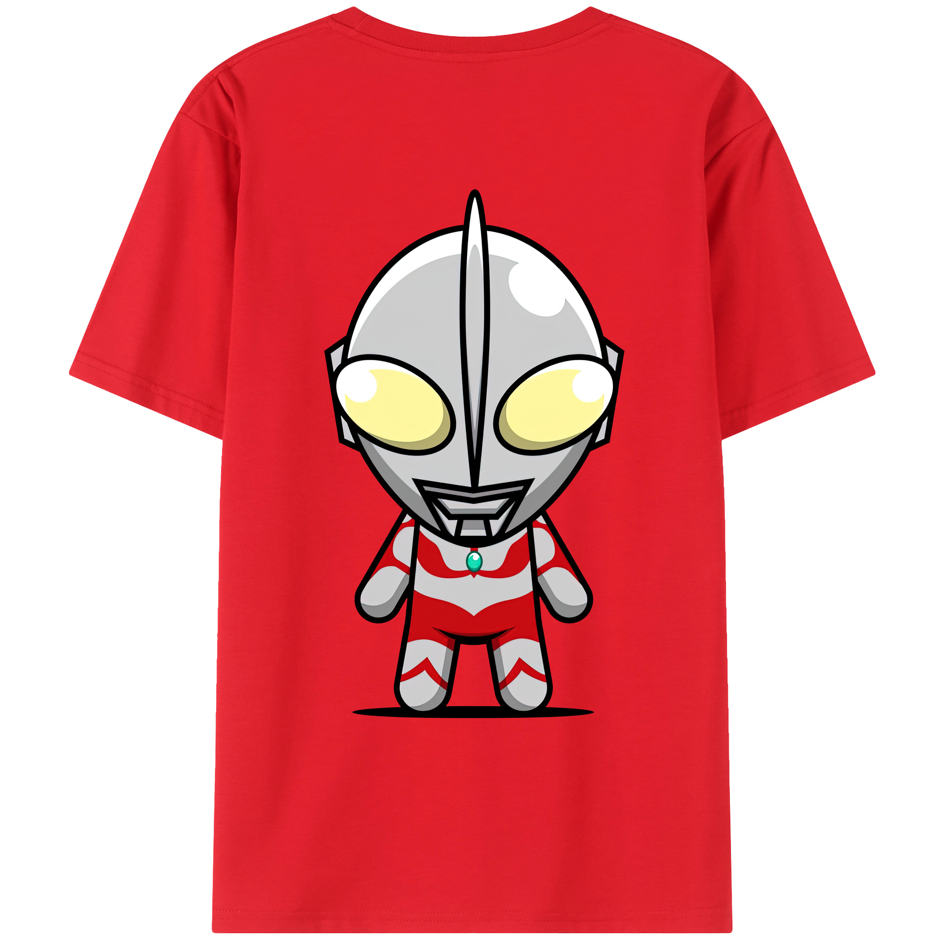 （画像用） ウルトラマン Ultraman 綿100％半袖Tシャツ（背面プリント）