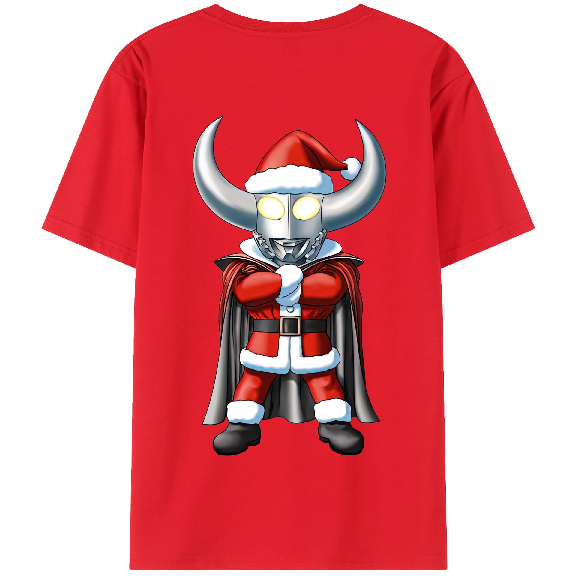 （画像用） ウルトラマン Ultraman 綿100％半袖Tシャツ（背面プリント）