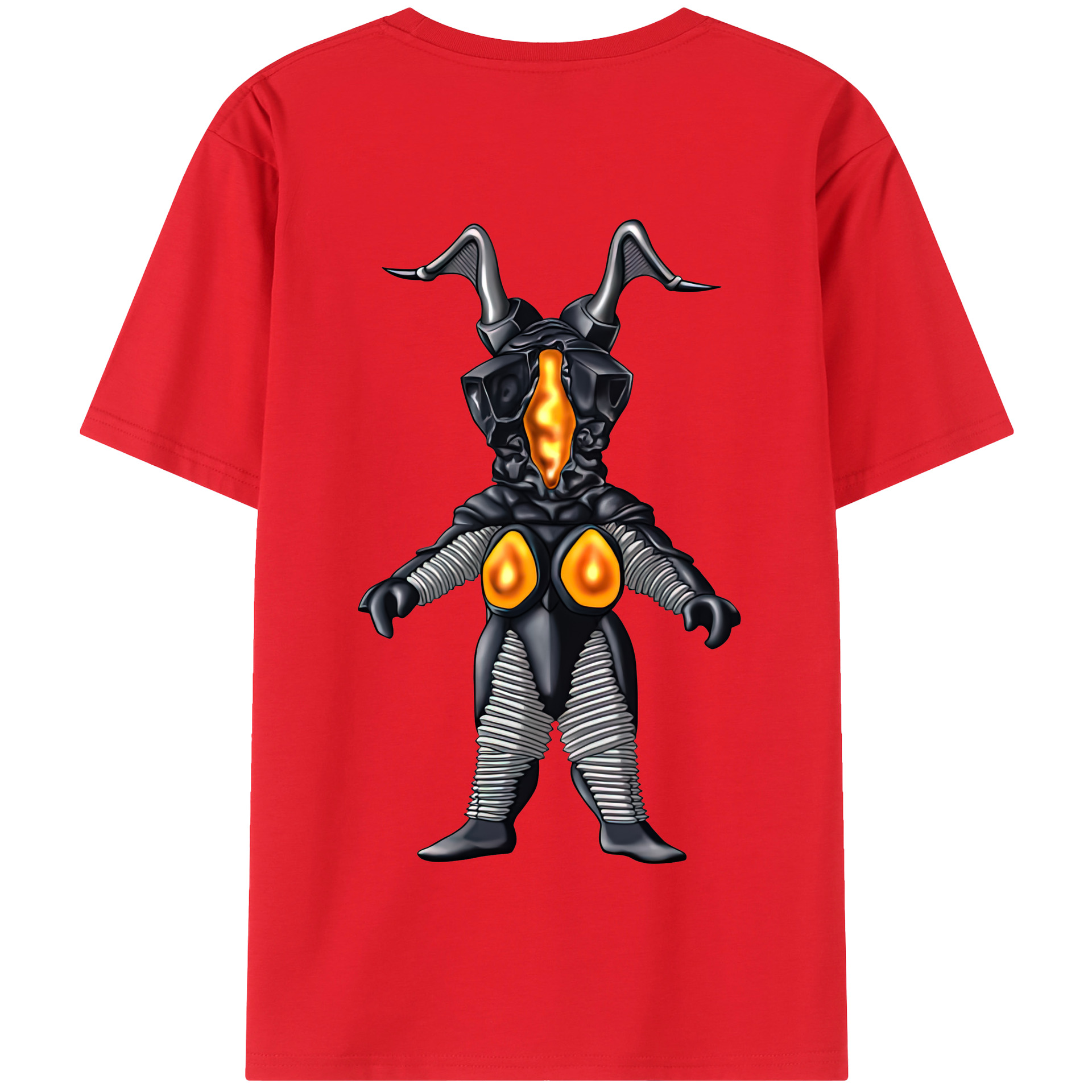 （画像用） ウルトラマン Ultraman 綿100％半袖Tシャツ（背面プリント）