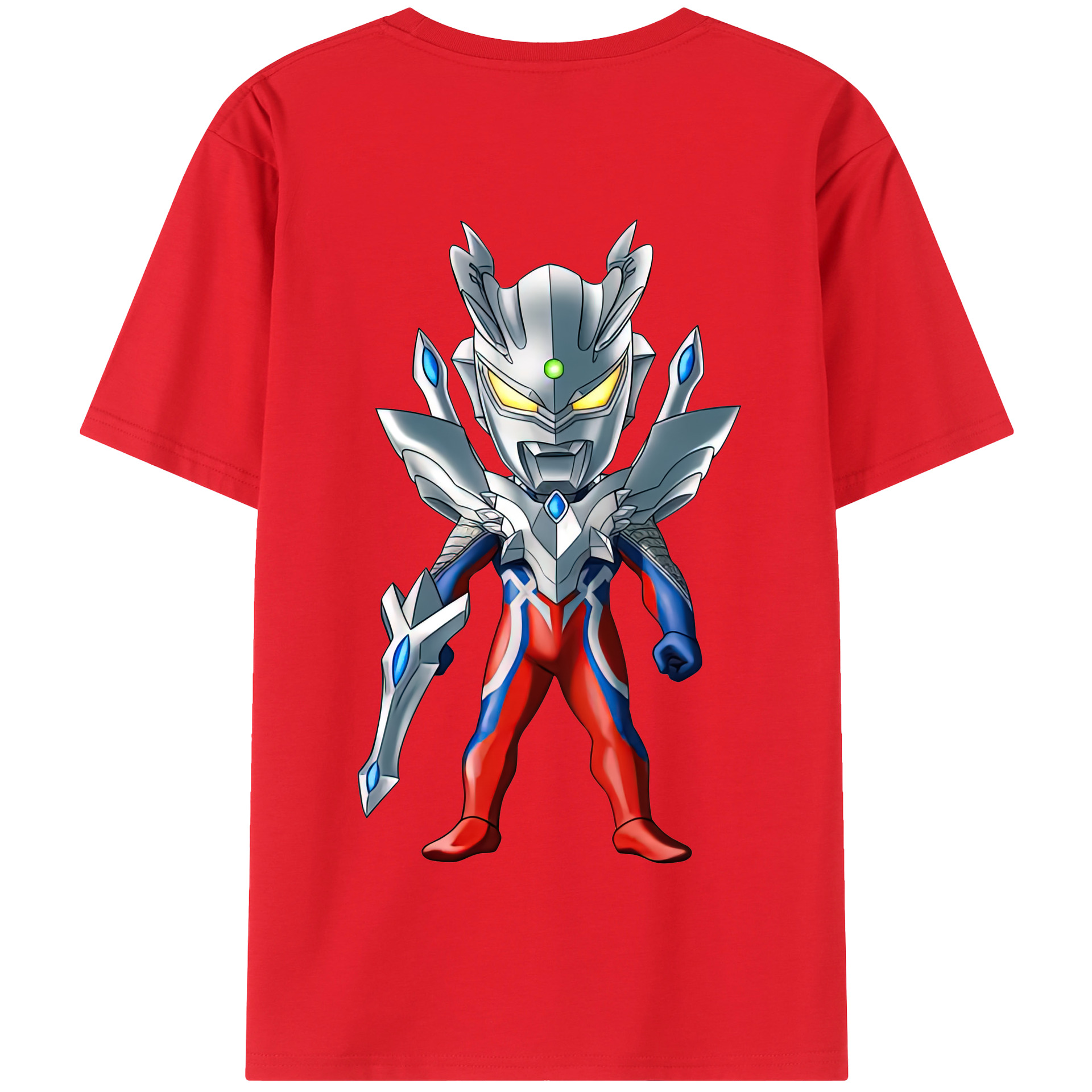 （画像用） ウルトラマン Ultraman 綿100％半袖Tシャツ（背面プリント）