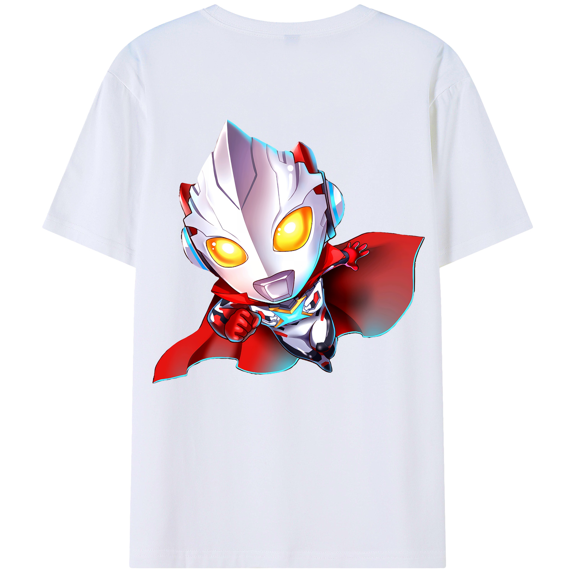 （画像用） ウルトラマン Ultraman 綿100％半袖Tシャツ（背面プリント）