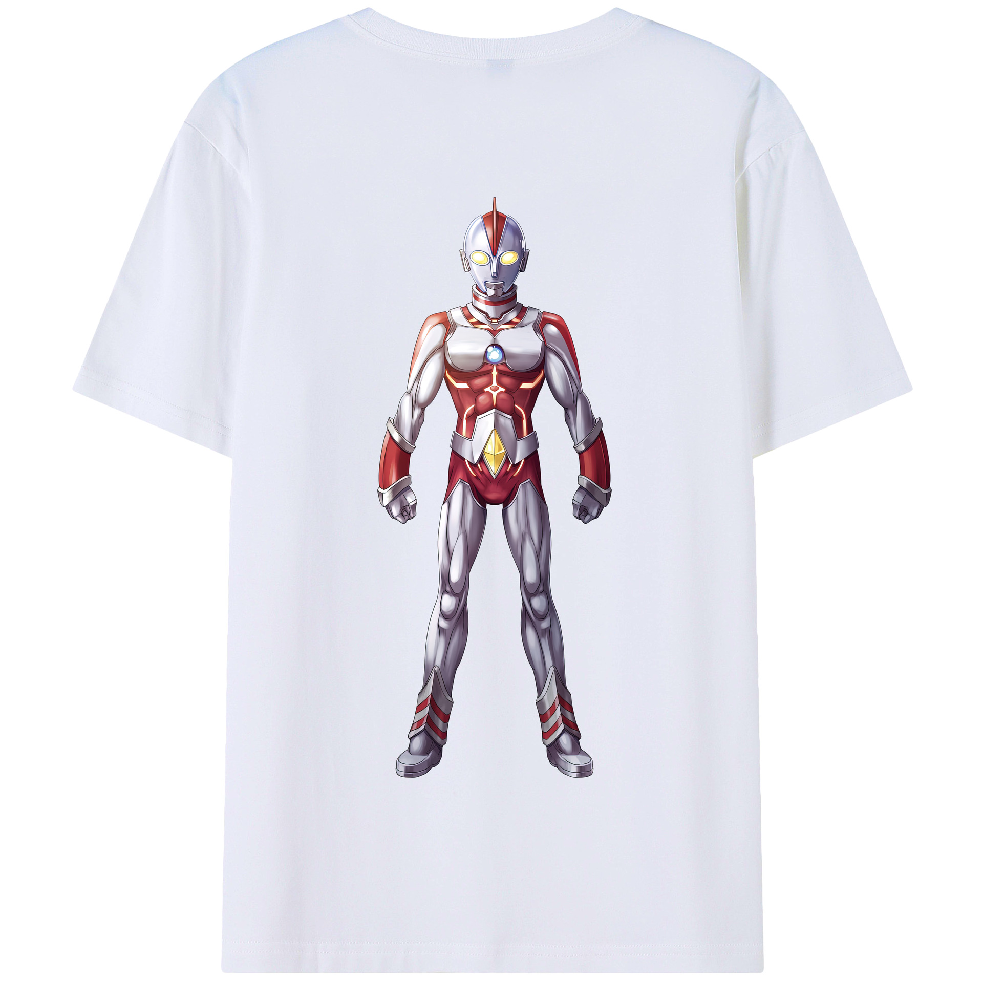 （画像用） ウルトラマン Ultraman 綿100％半袖Tシャツ（背面プリント）