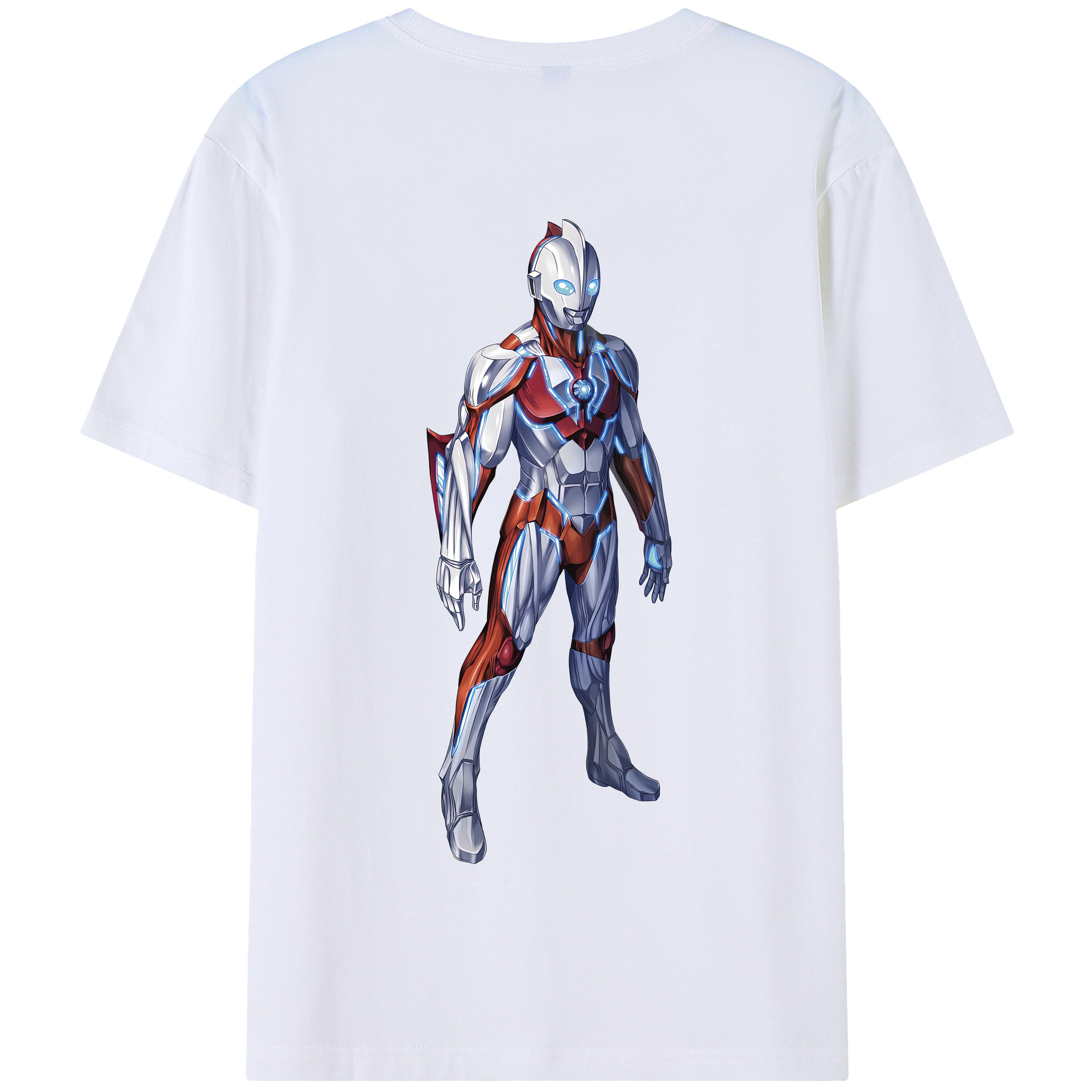 （画像用） ウルトラマン Ultraman 綿100％半袖Tシャツ（背面プリント）