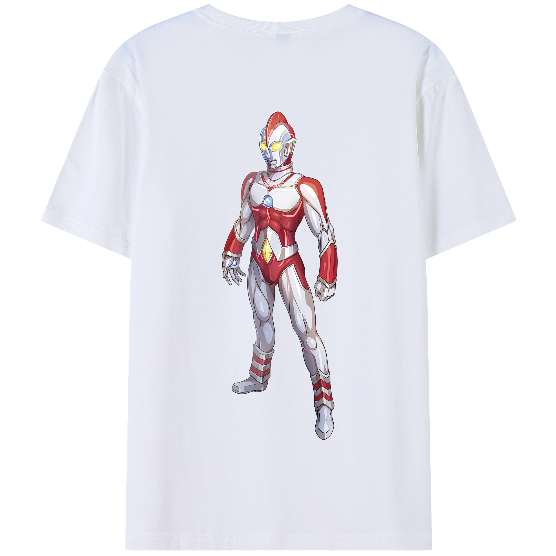 （画像用） ウルトラマン Ultraman 綿100％半袖Tシャツ（背面プリント）