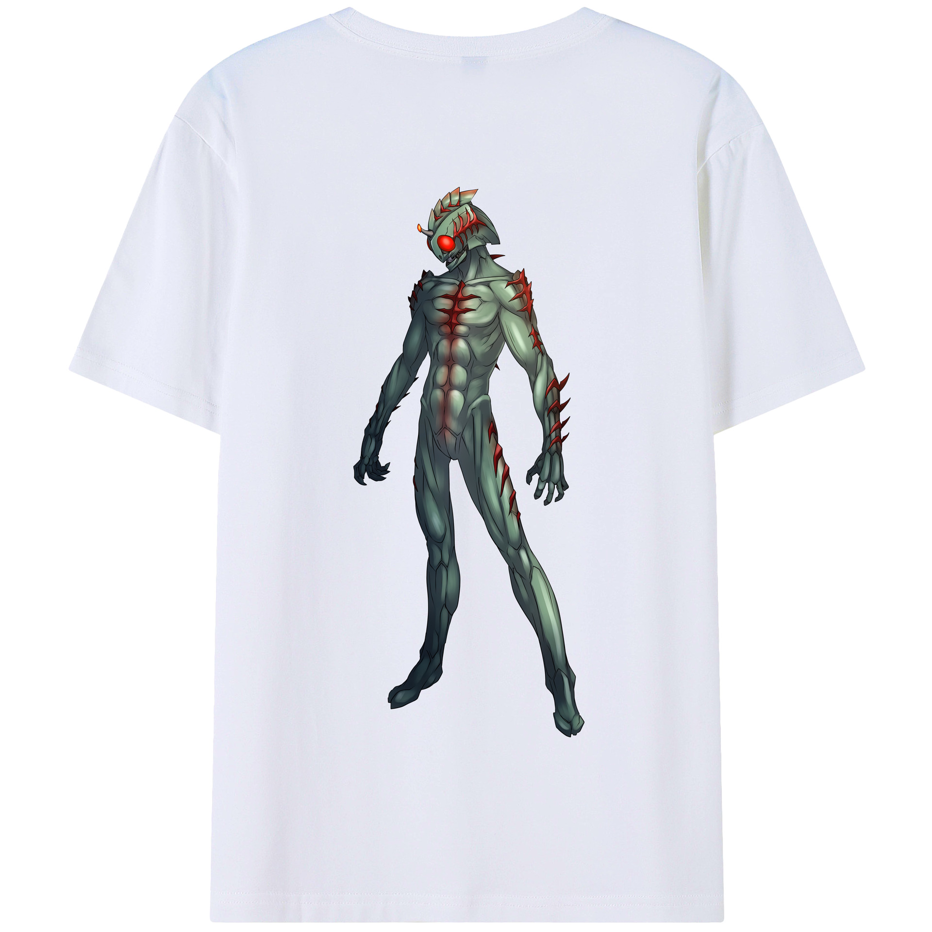 （画像用） ウルトラマン Ultraman 綿100％半袖Tシャツ（背面プリント）
