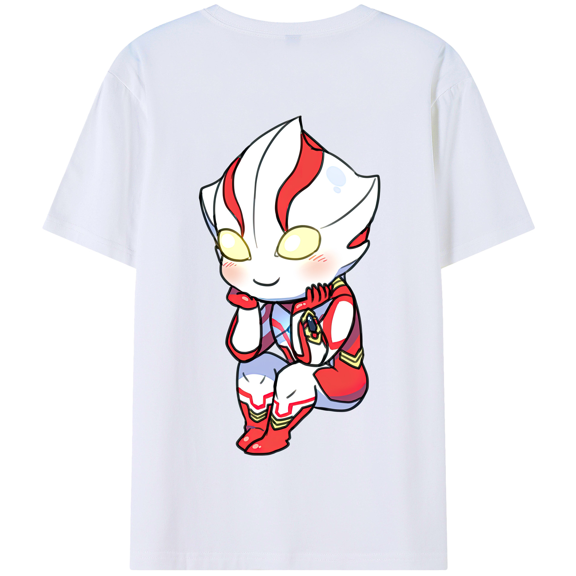 （画像用） ウルトラマン Ultraman 綿100％半袖Tシャツ（背面プリント）