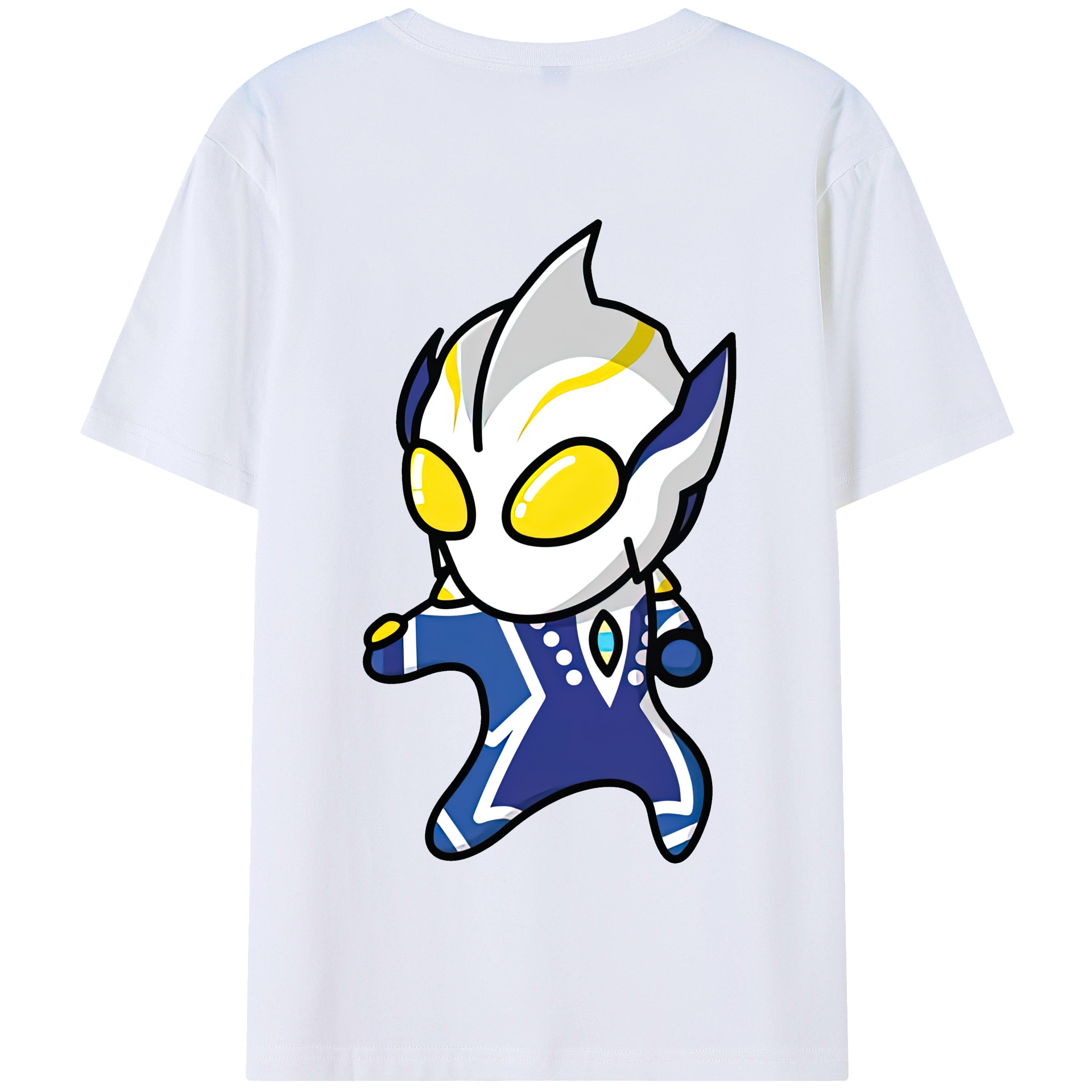 （画像用） ウルトラマン Ultraman 綿100％半袖Tシャツ（背面プリント）