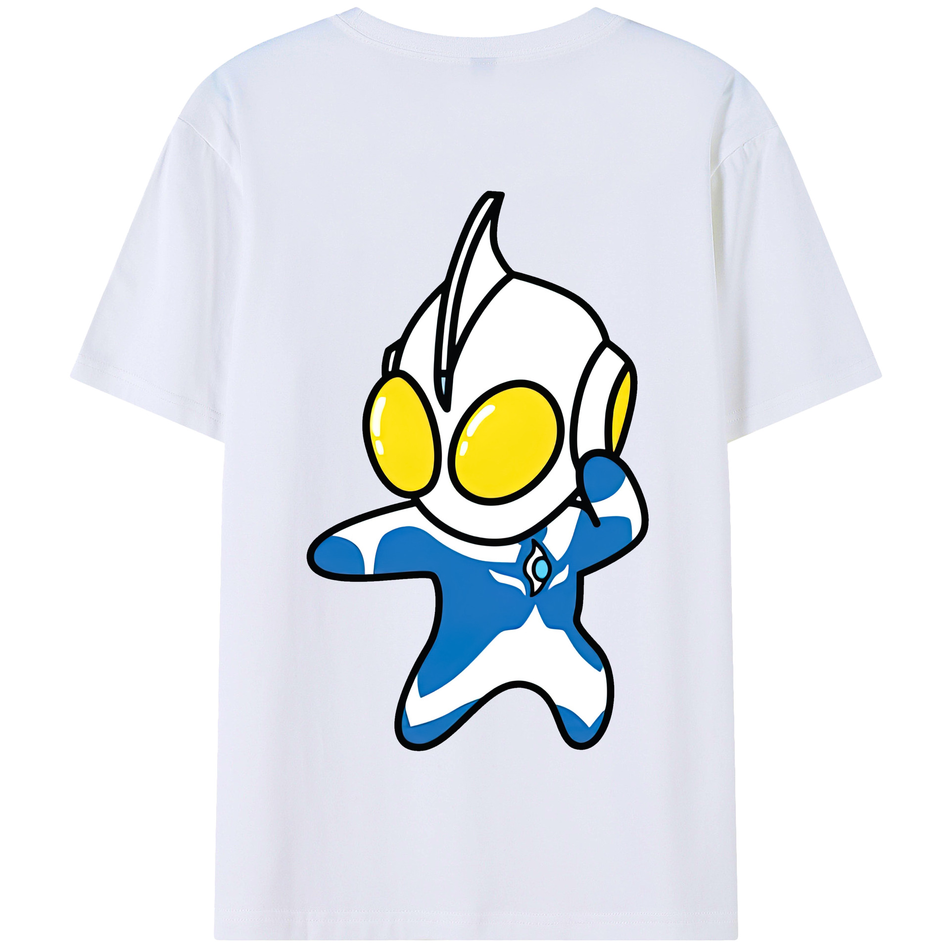 （画像用） ウルトラマン Ultraman 綿100％半袖Tシャツ（背面プリント）