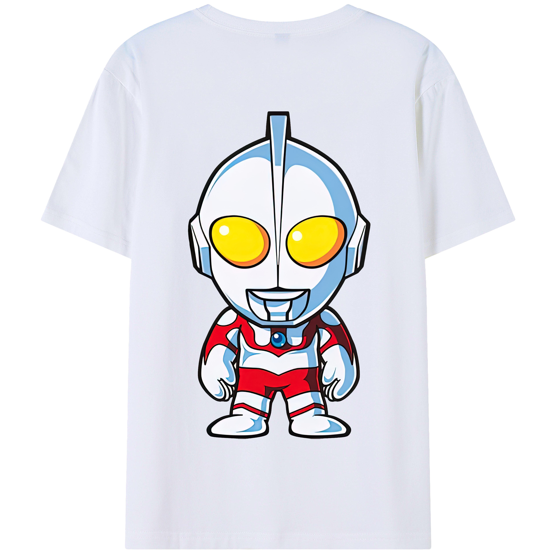 （画像用） ウルトラマン Ultraman 綿100％半袖Tシャツ（背面プリント）