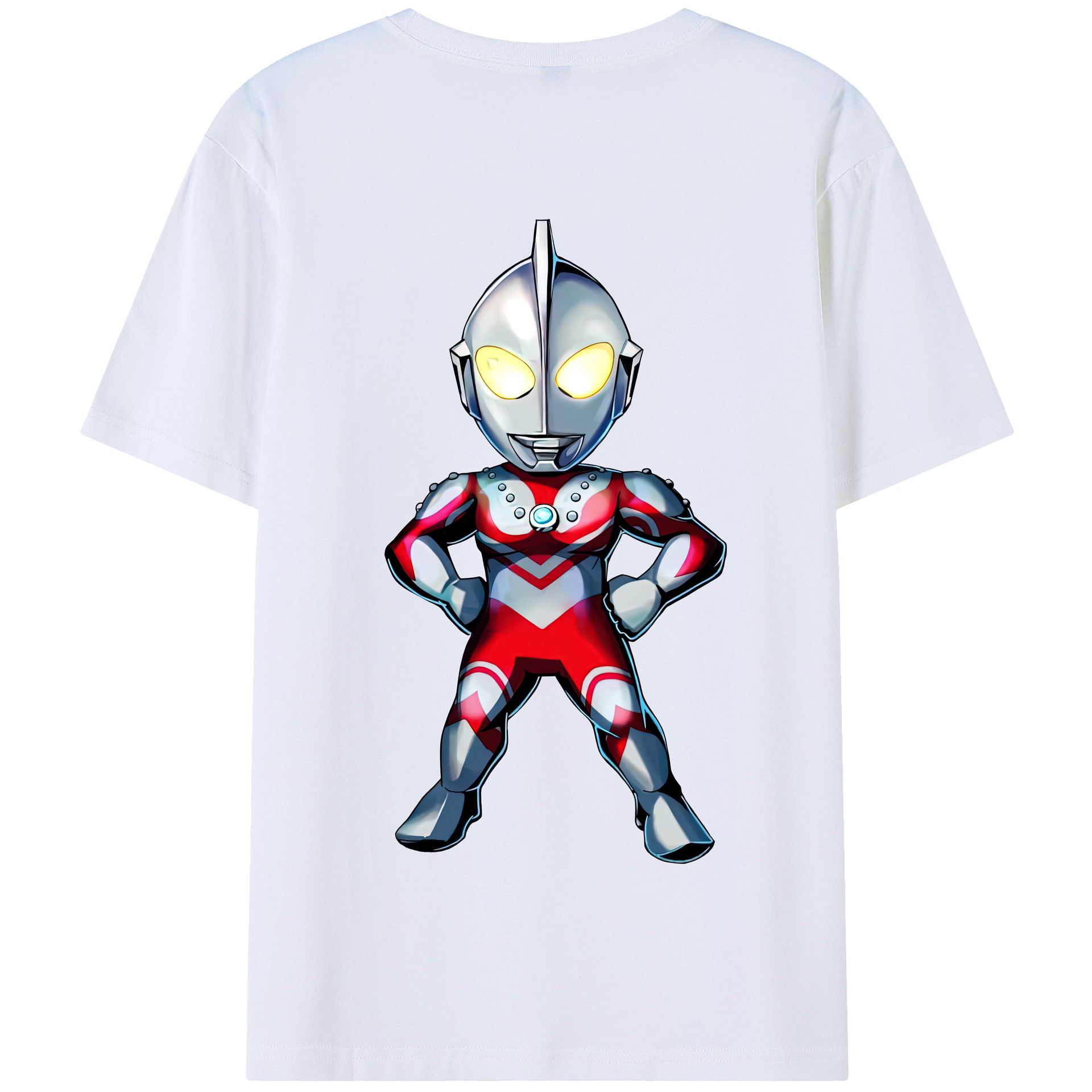 （画像用） ウルトラマン Ultraman 綿100％半袖Tシャツ（背面プリント）