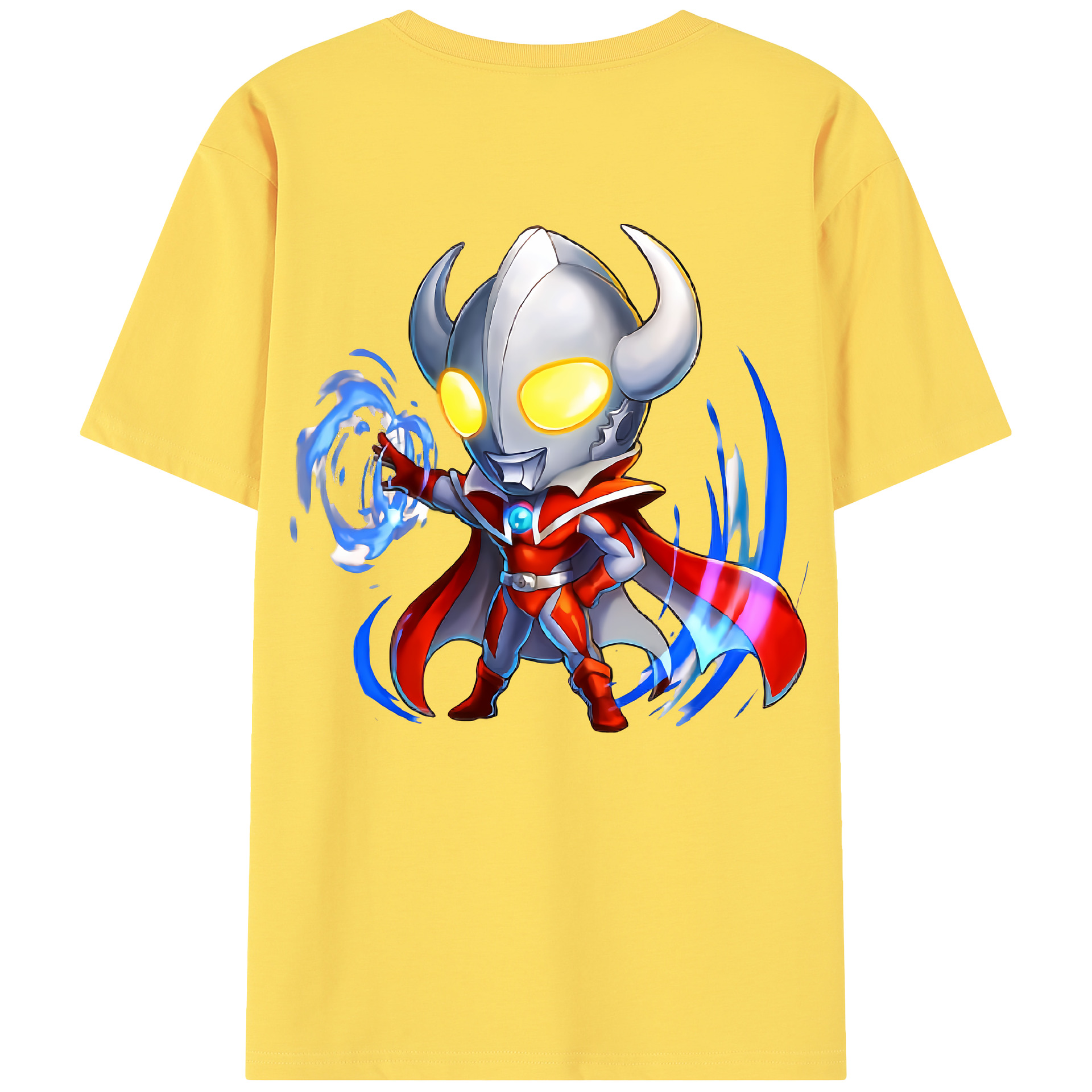 （画像用） ウルトラマン Ultraman 綿100％半袖Tシャツ（背面プリント）