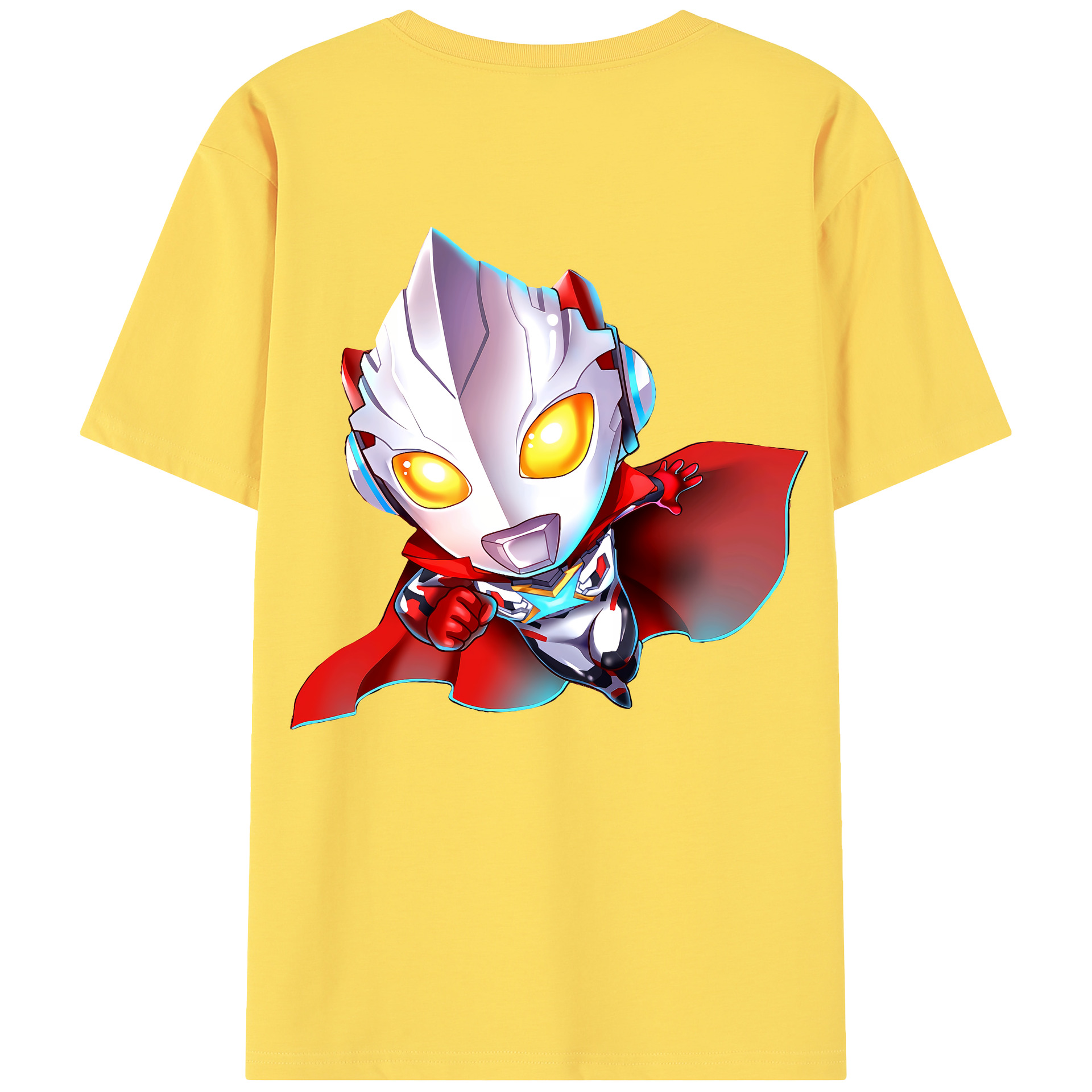 （画像用） ウルトラマン Ultraman 綿100％半袖Tシャツ（背面プリント）