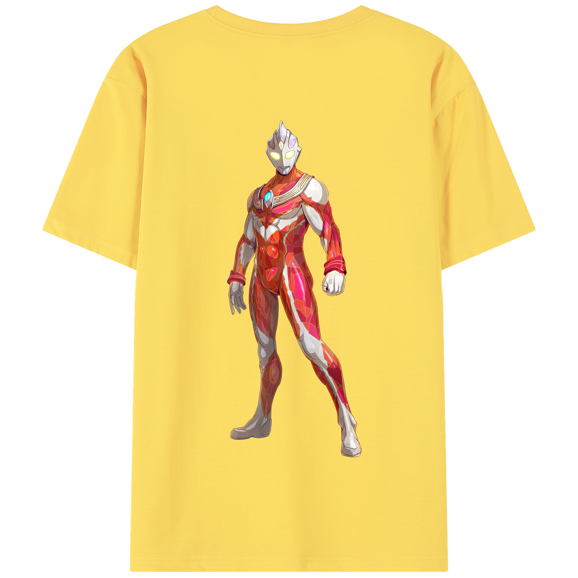 （画像用） ウルトラマン Ultraman 綿100％半袖Tシャツ（背面プリント）