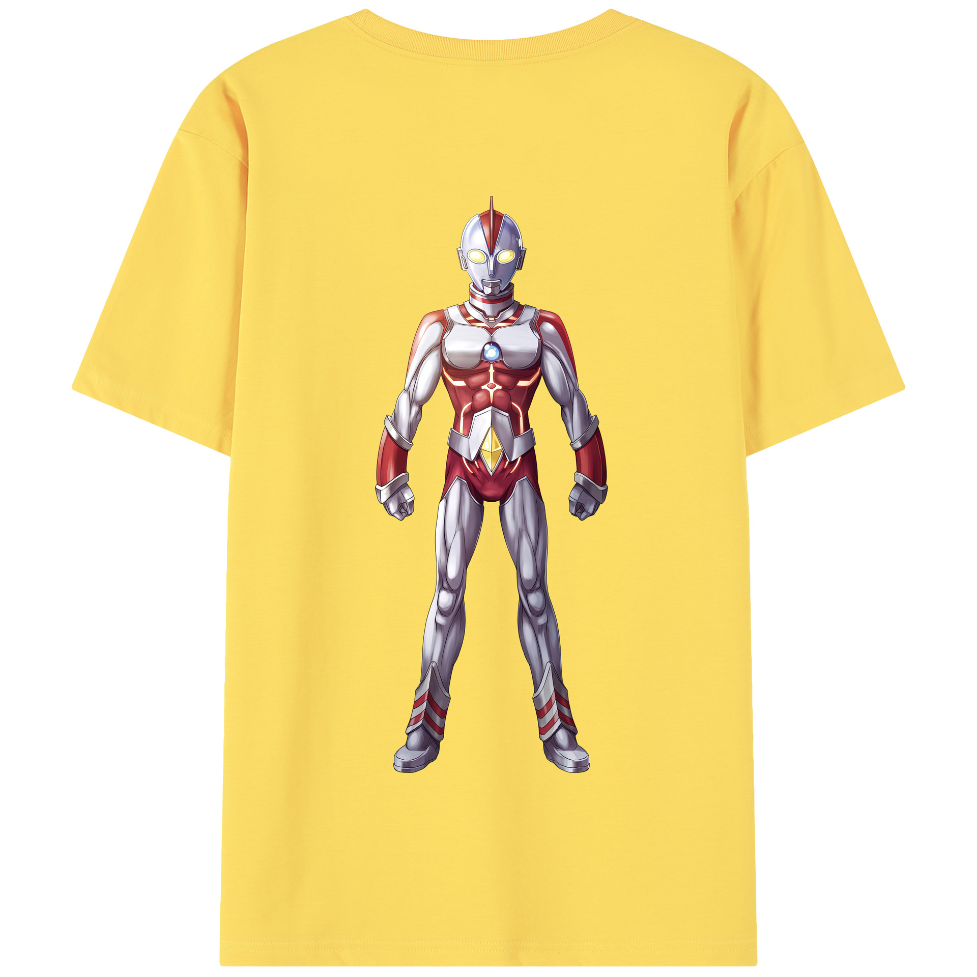 （画像用） ウルトラマン Ultraman 綿100％半袖Tシャツ（背面プリント）
