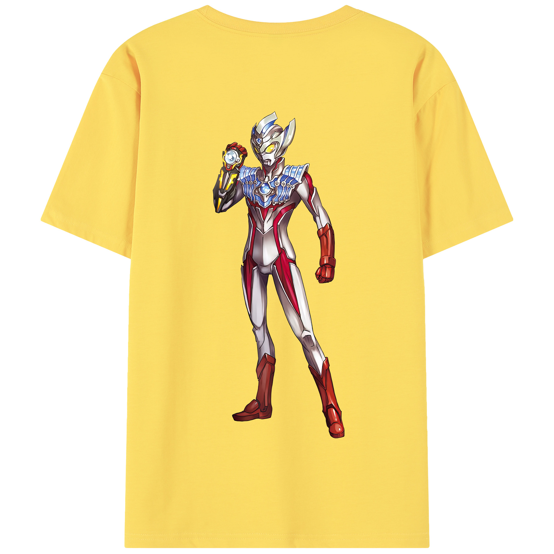 （画像用） ウルトラマン Ultraman 綿100％半袖Tシャツ（背面プリント）