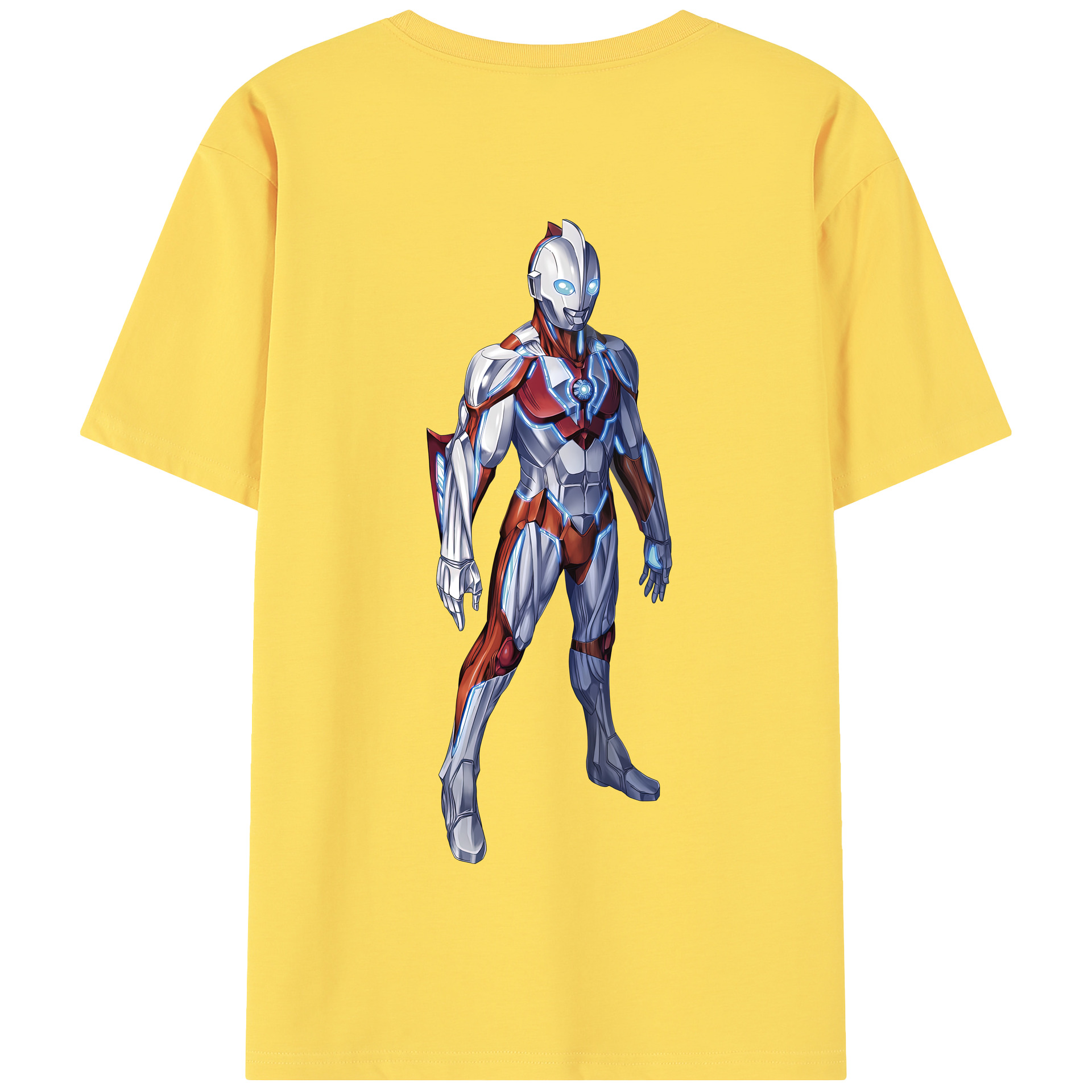 （画像用） ウルトラマン Ultraman 綿100％半袖Tシャツ（背面プリント）
