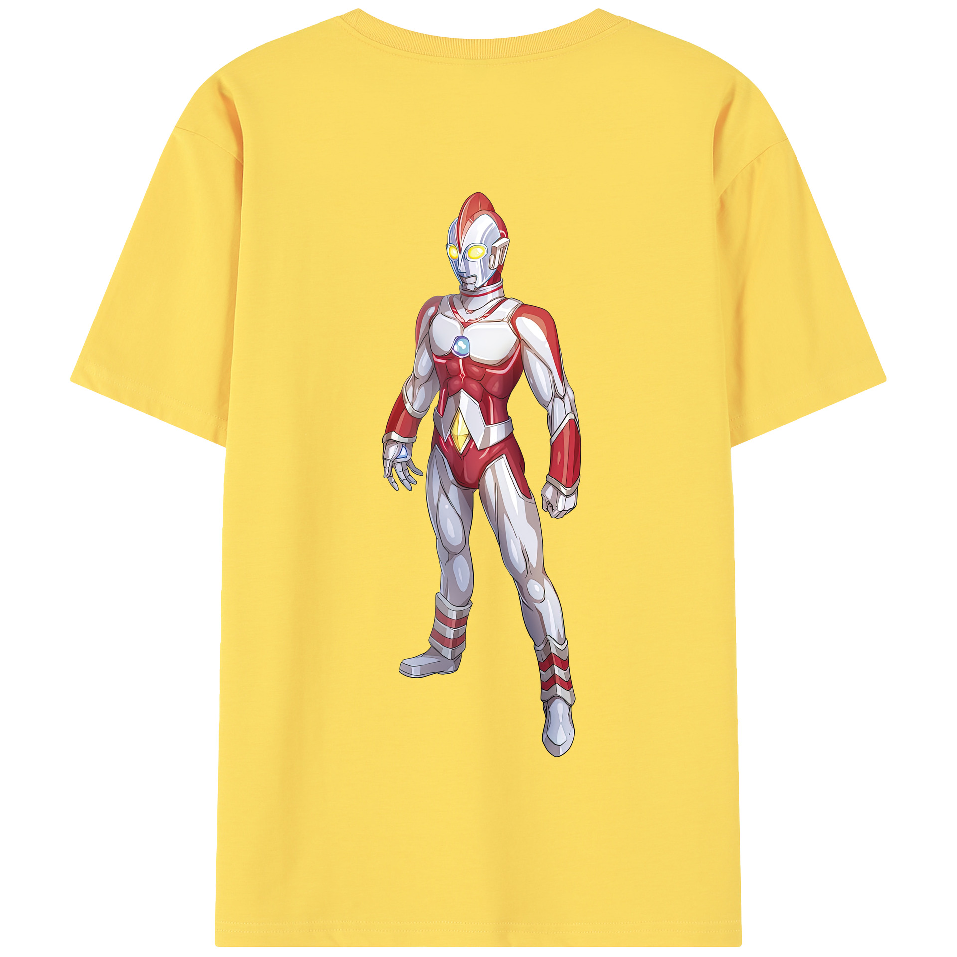 （画像用） ウルトラマン Ultraman 綿100％半袖Tシャツ（背面プリント）