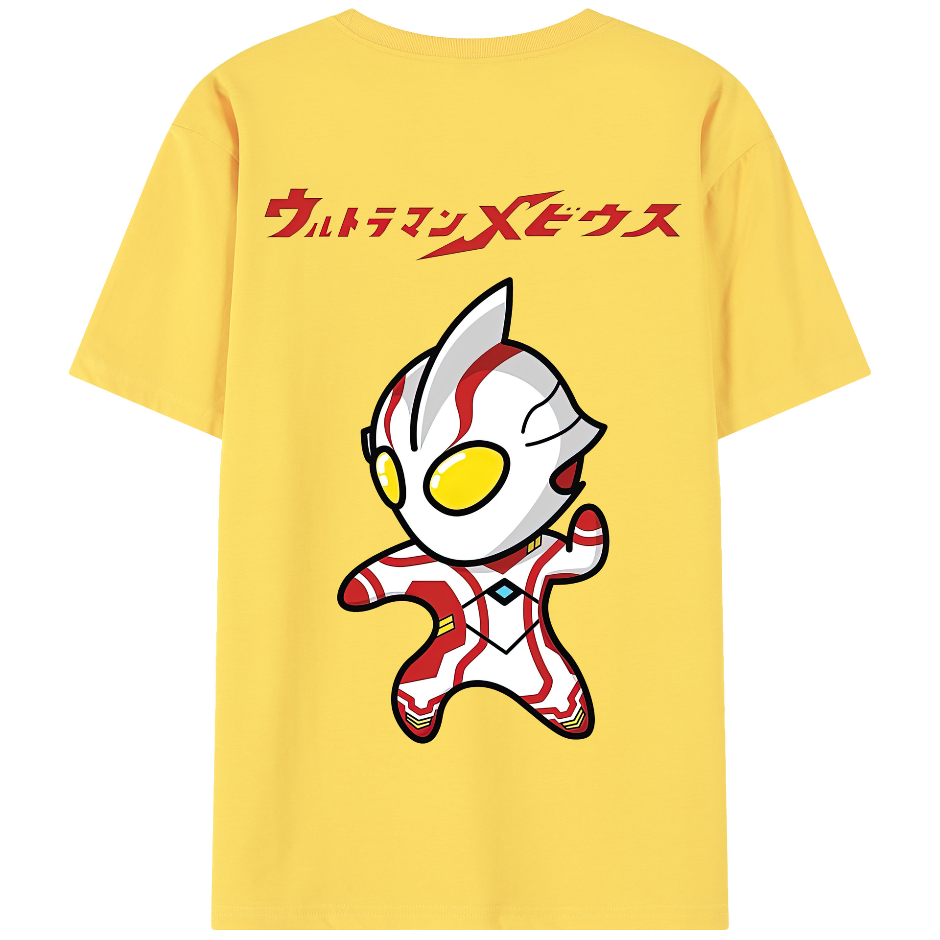 （画像用） ウルトラマン Ultraman 綿100％半袖Tシャツ（背面プリント）