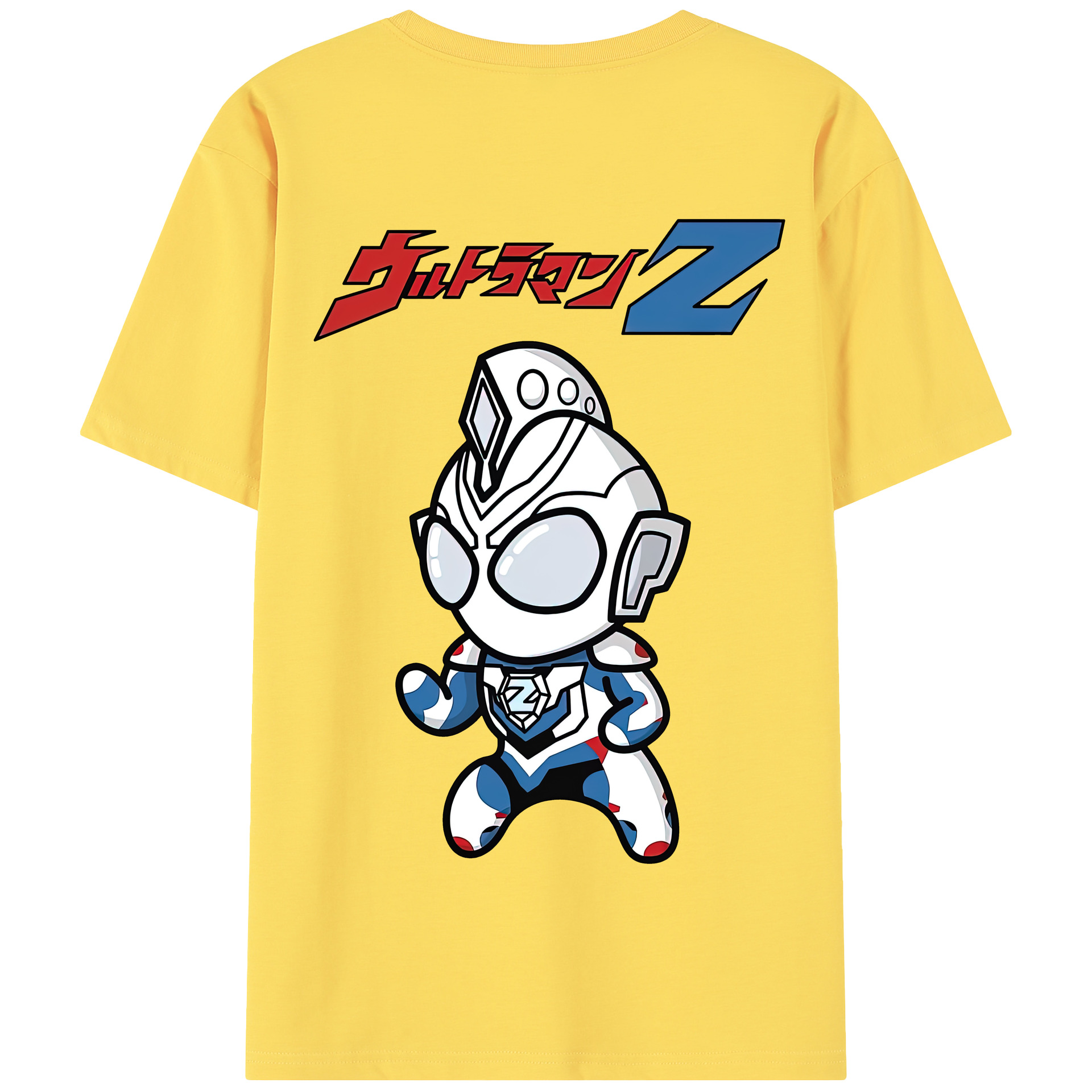 （画像用） ウルトラマン Ultraman 綿100％半袖Tシャツ（背面プリント）