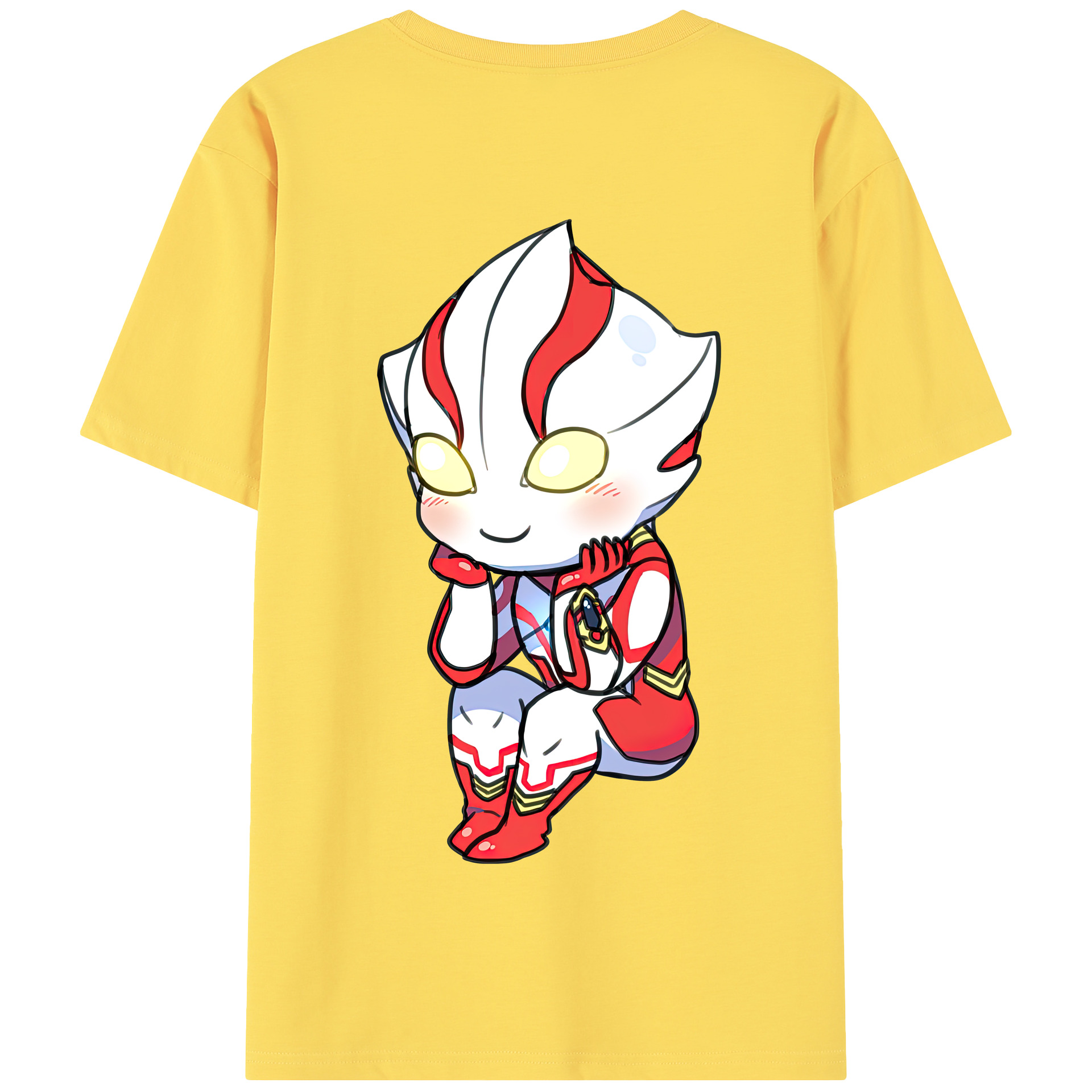 （画像用） ウルトラマン Ultraman 綿100％半袖Tシャツ（背面プリント）