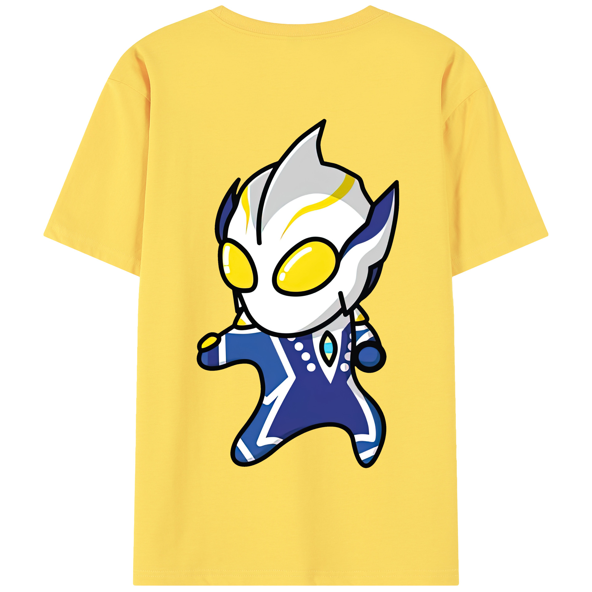 （画像用） ウルトラマン Ultraman 綿100％半袖Tシャツ（背面プリント）