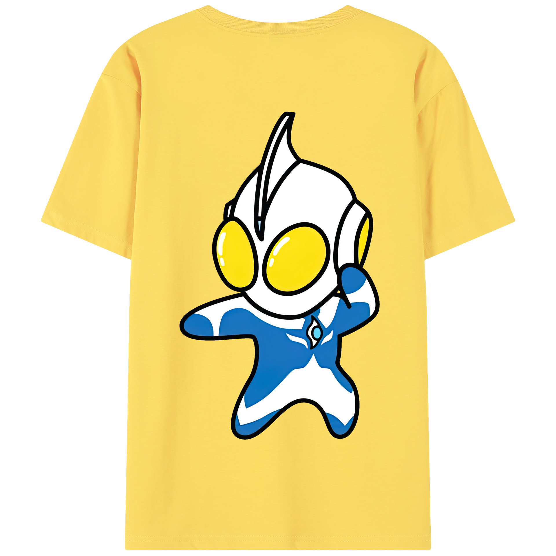 （画像用） ウルトラマン Ultraman 綿100％半袖Tシャツ（背面プリント）