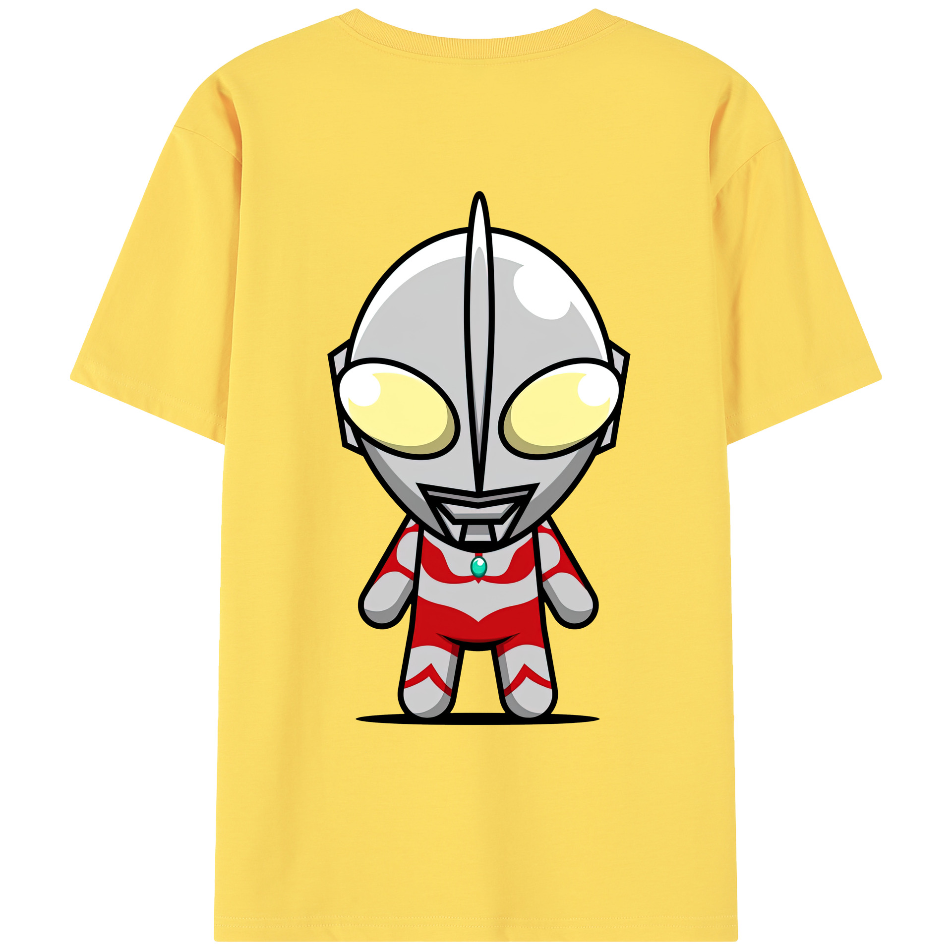 （画像用） ウルトラマン Ultraman 綿100％半袖Tシャツ（背面プリント）