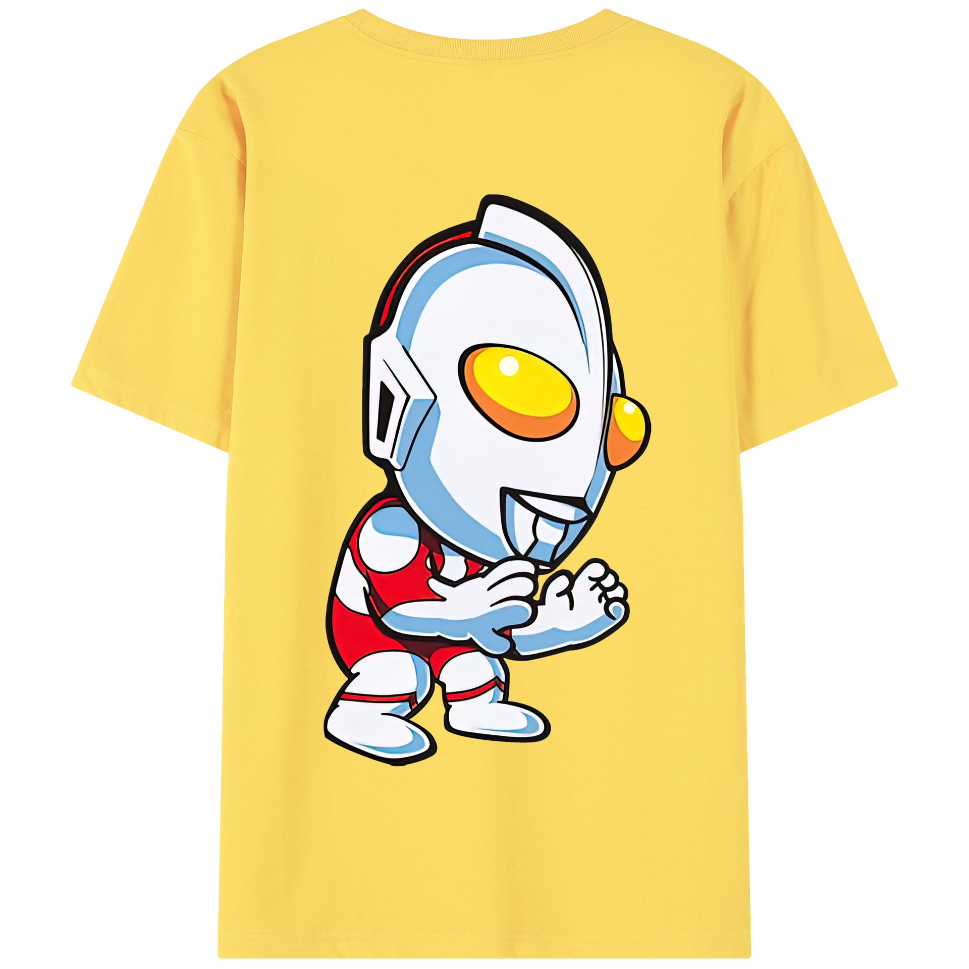 （画像用） ウルトラマン Ultraman 綿100％半袖Tシャツ（背面プリント）