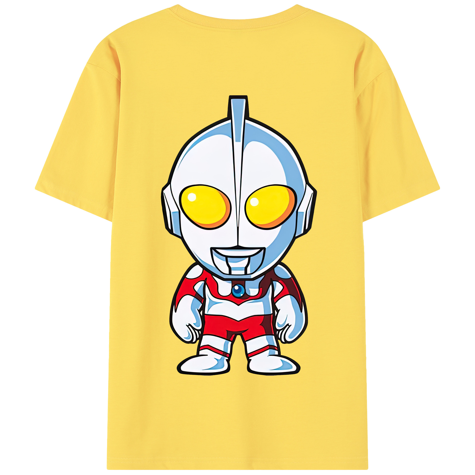 （画像用） ウルトラマン Ultraman 綿100％半袖Tシャツ（背面プリント）