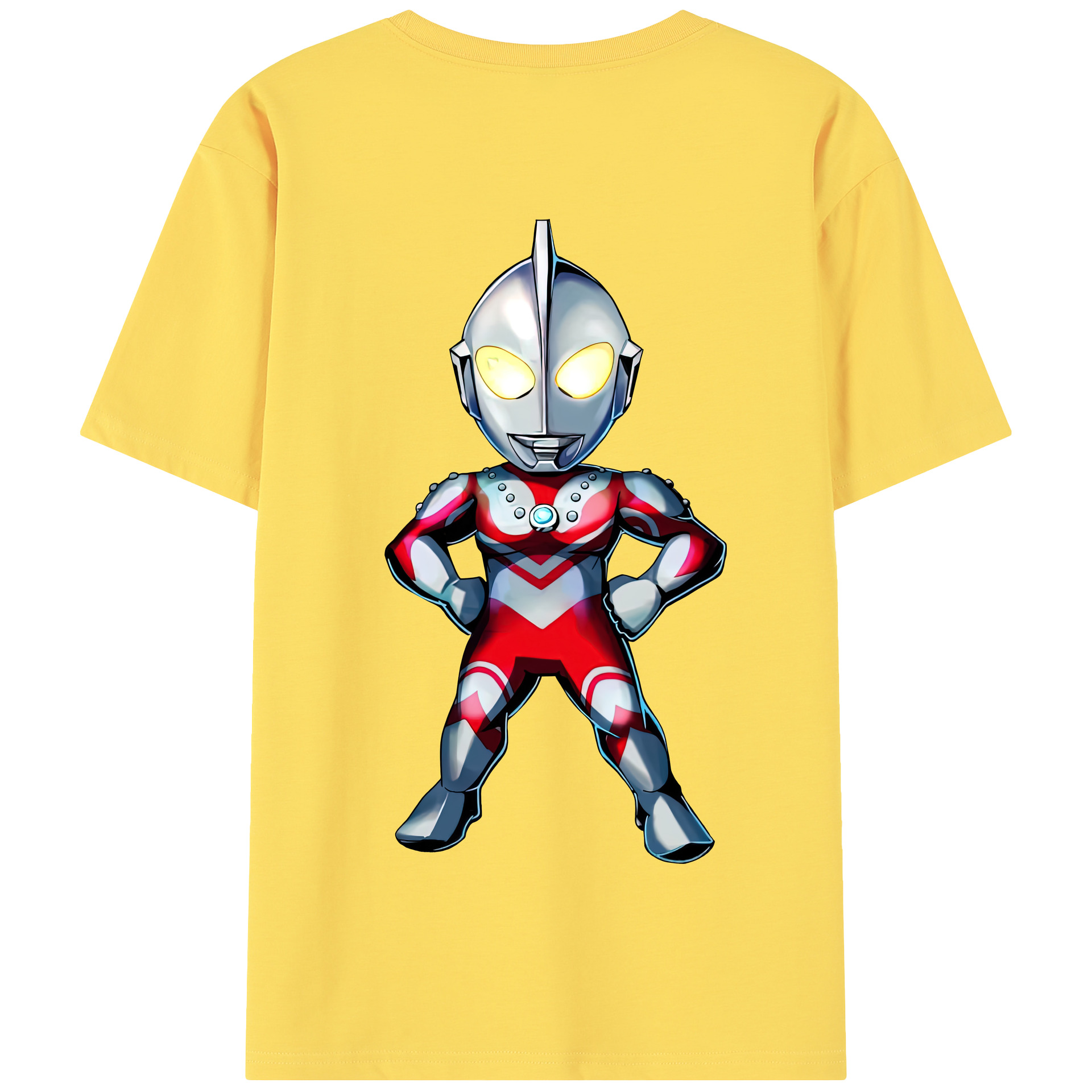 （画像用） ウルトラマン Ultraman 綿100％半袖Tシャツ（背面プリント）