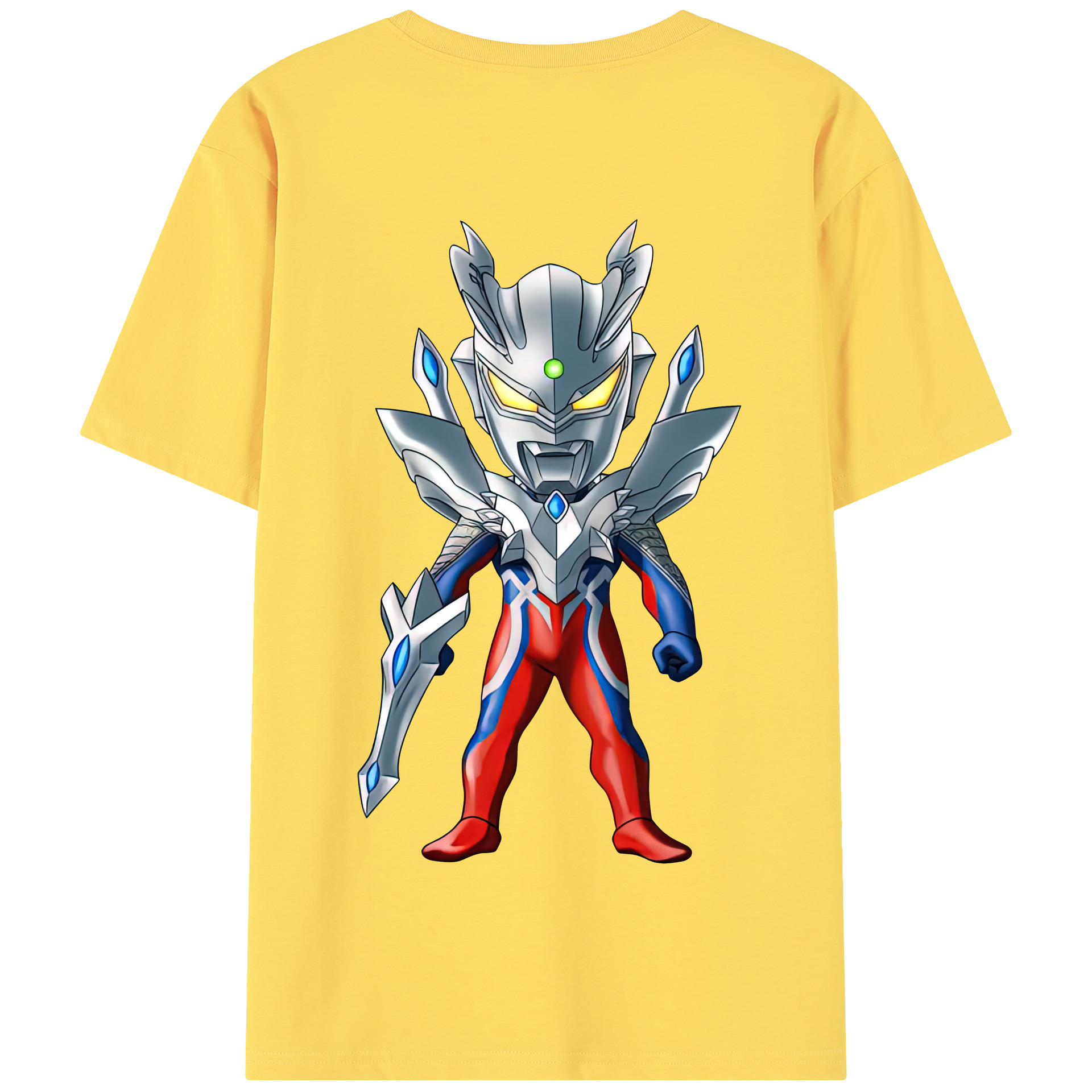 （画像用） ウルトラマン Ultraman 綿100％半袖Tシャツ（背面プリント）