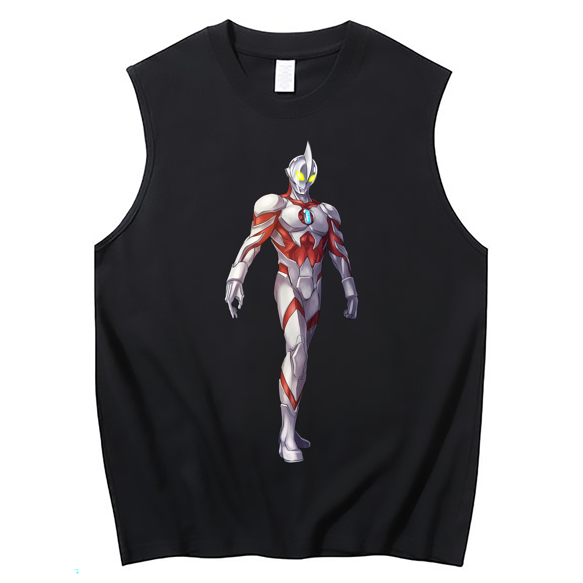 （画像用） ウルトラマン Ultraman コットン100％タンクトップ（フロントプリント）