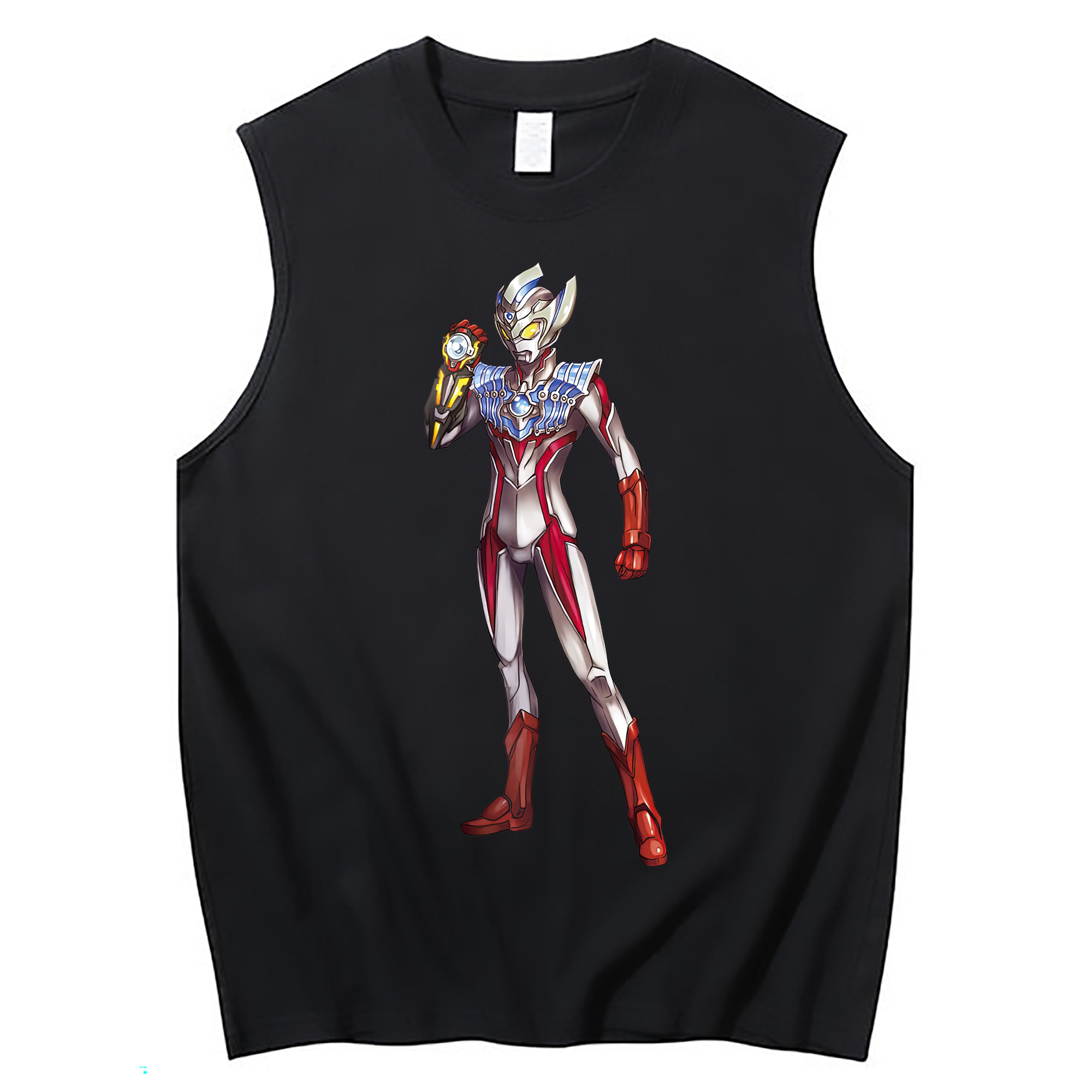 （画像用） ウルトラマン Ultraman コットン100％タンクトップ（フロントプリント）